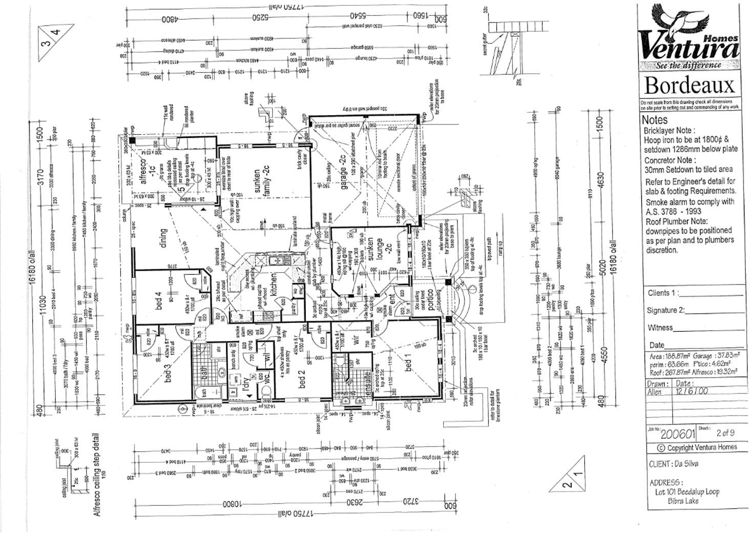 Floorplan of Homely house listing, 13 Beedelup Loop, Bibra Lake WA 6163