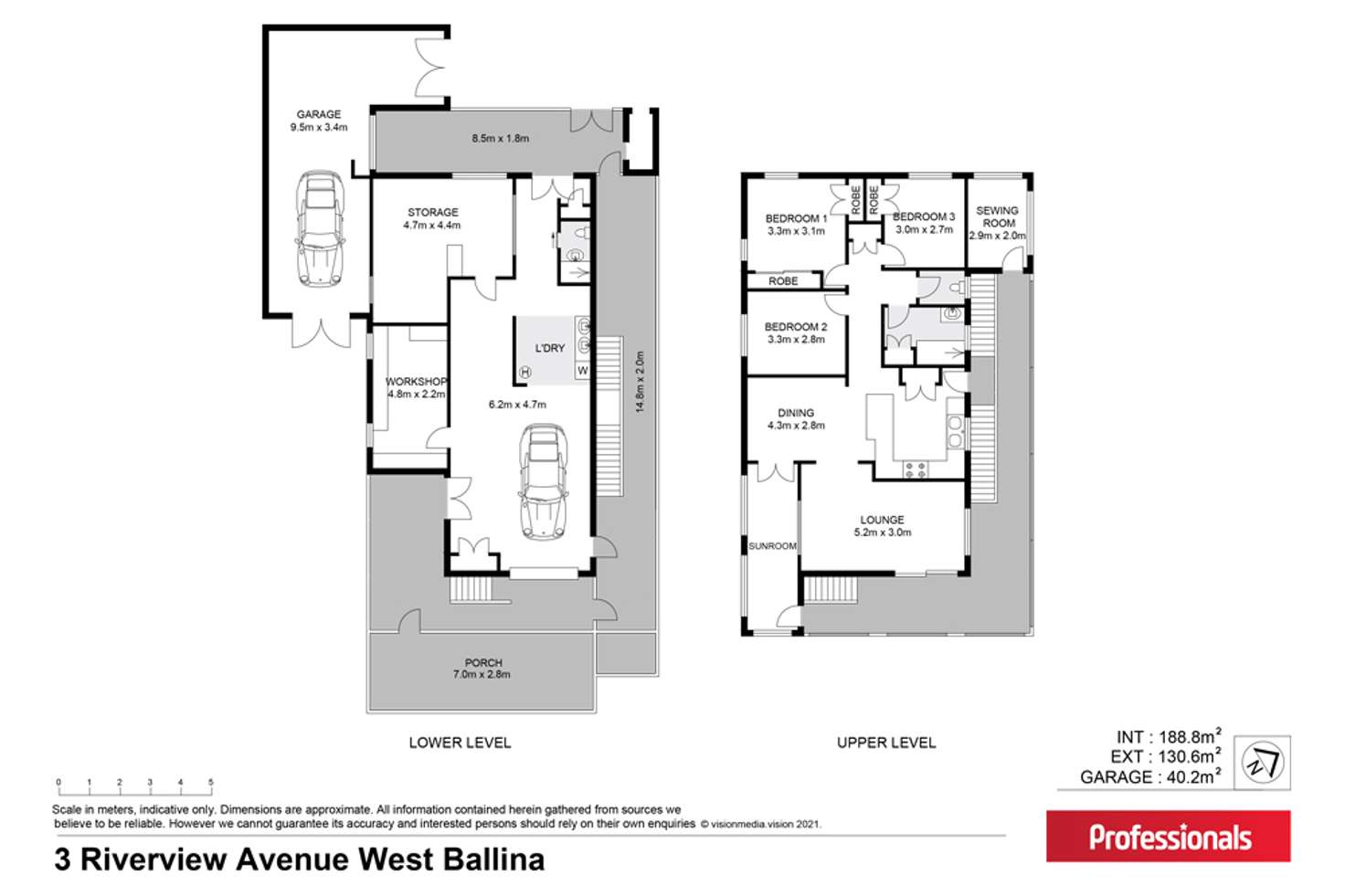Floorplan of Homely house listing, 3 Riverview Avenue, West Ballina NSW 2478
