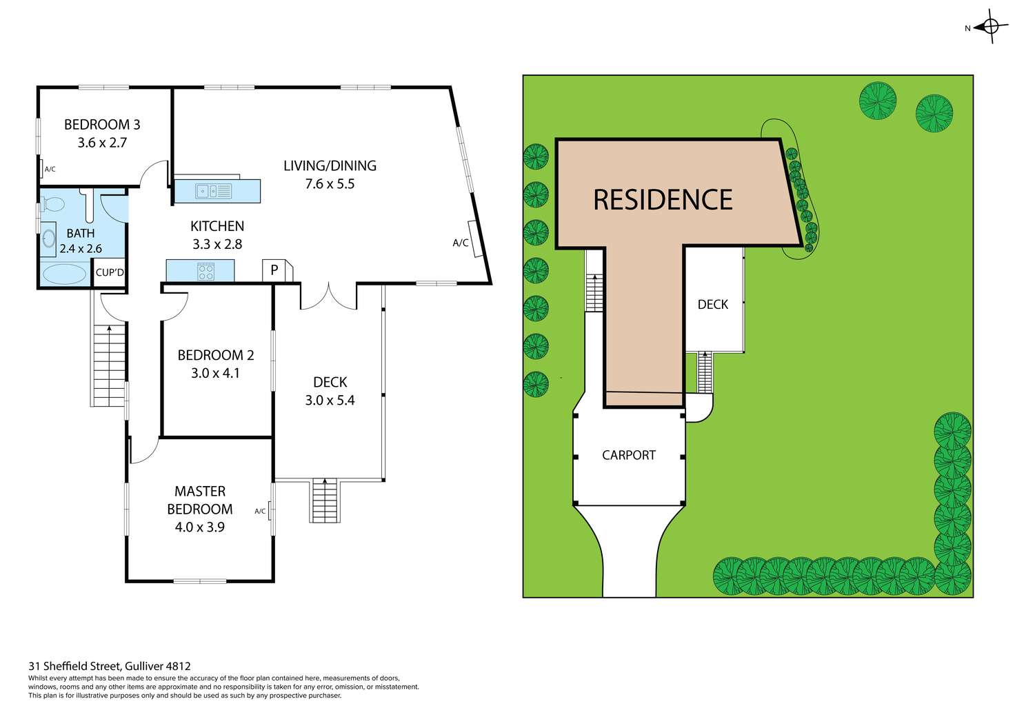 Floorplan of Homely house listing, 31 Sheffield Street, Gulliver QLD 4812