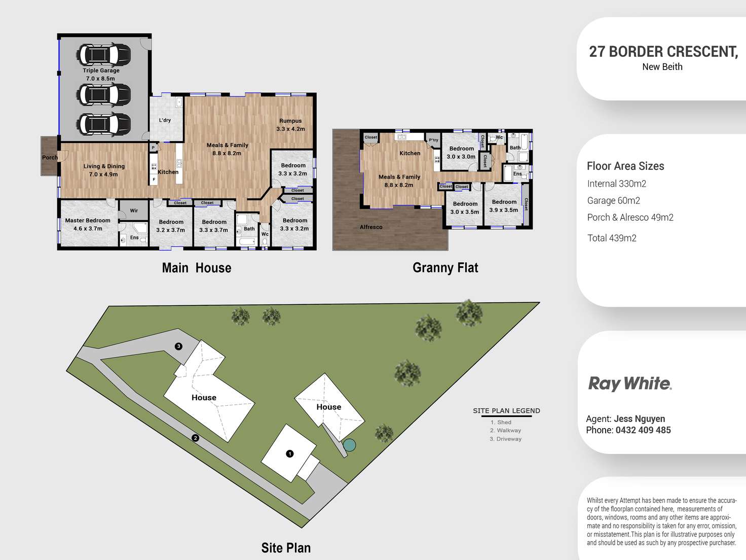Floorplan of Homely house listing, 27 Border Crescent, New Beith QLD 4124