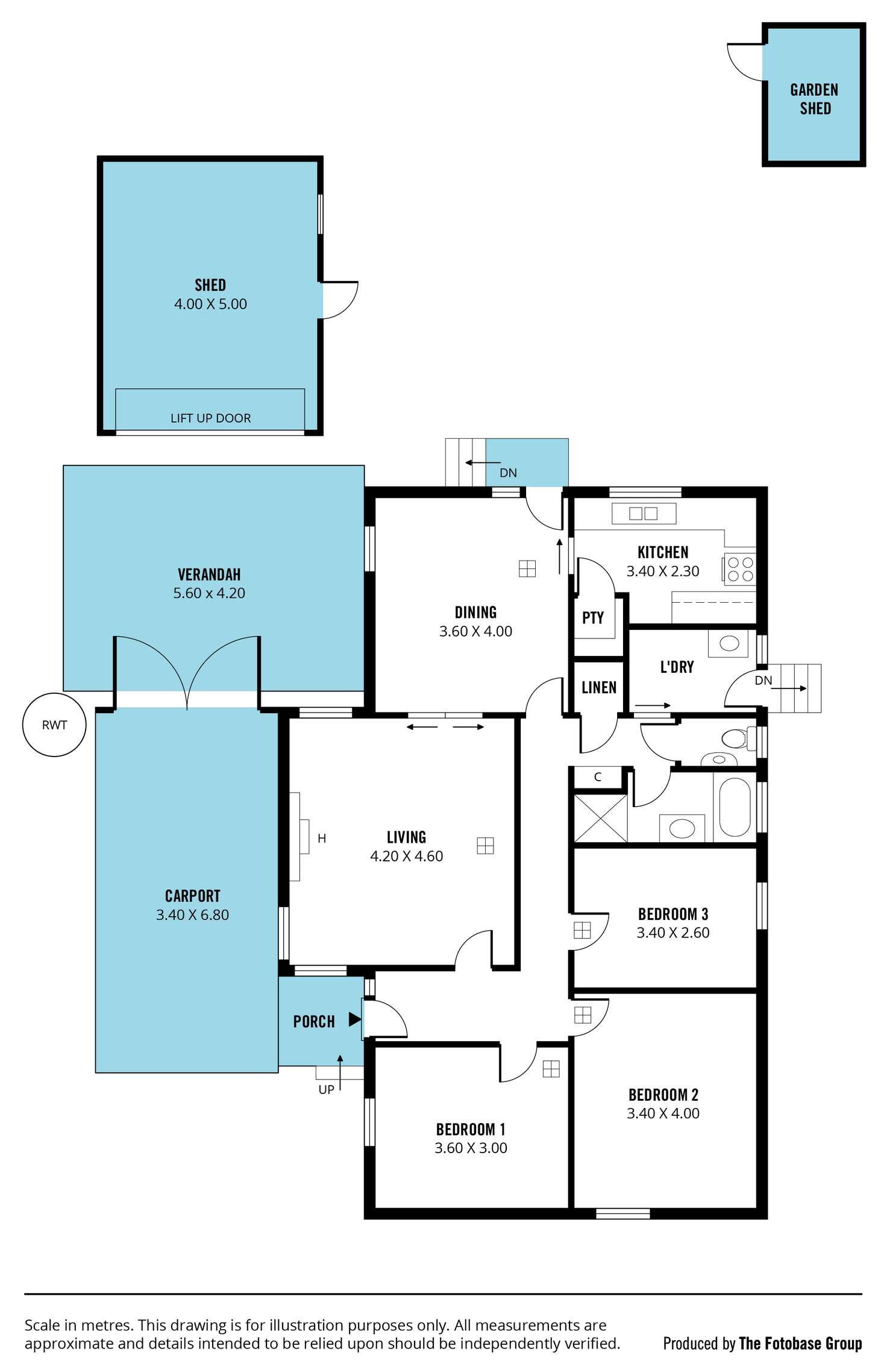 Floorplan of Homely house listing, 12 Vistula Court, Hackham West SA 5163