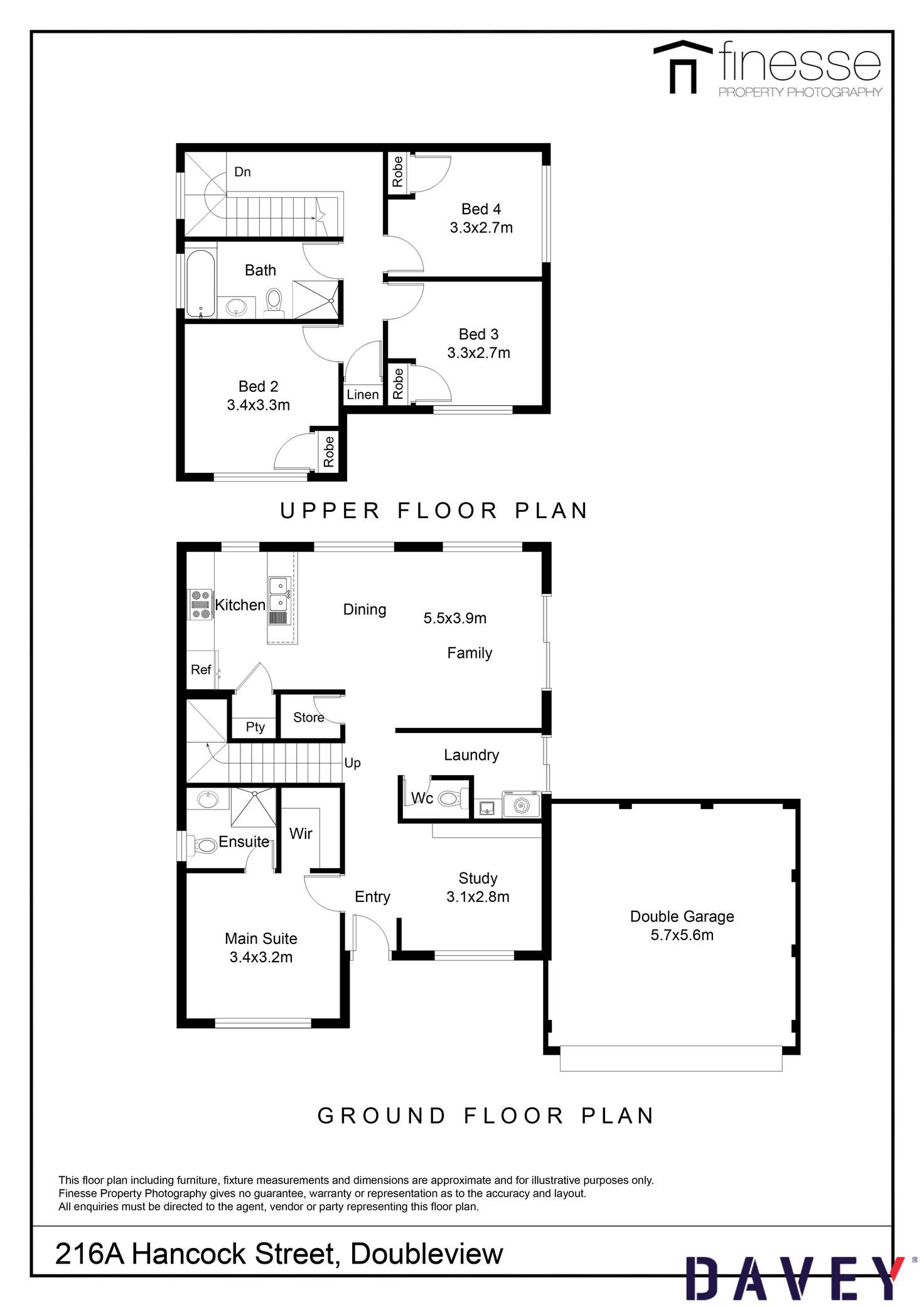 Floorplan of Homely house listing, 216A Hancock Street, Doubleview WA 6018