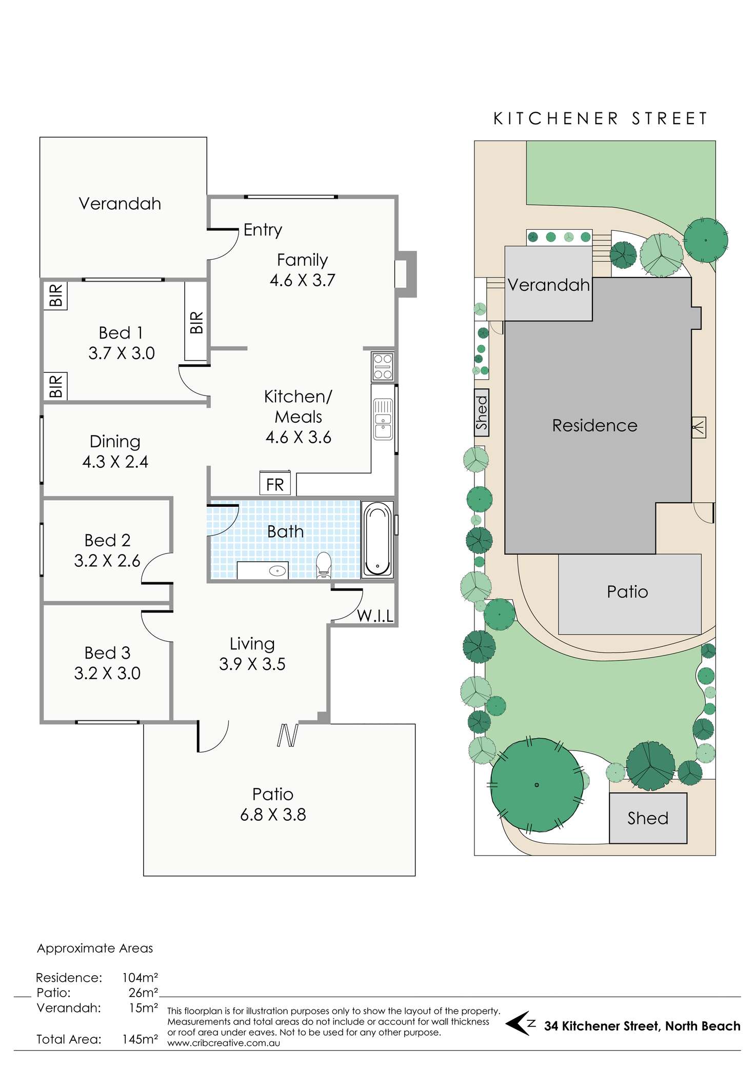 Floorplan of Homely house listing, Address available on request