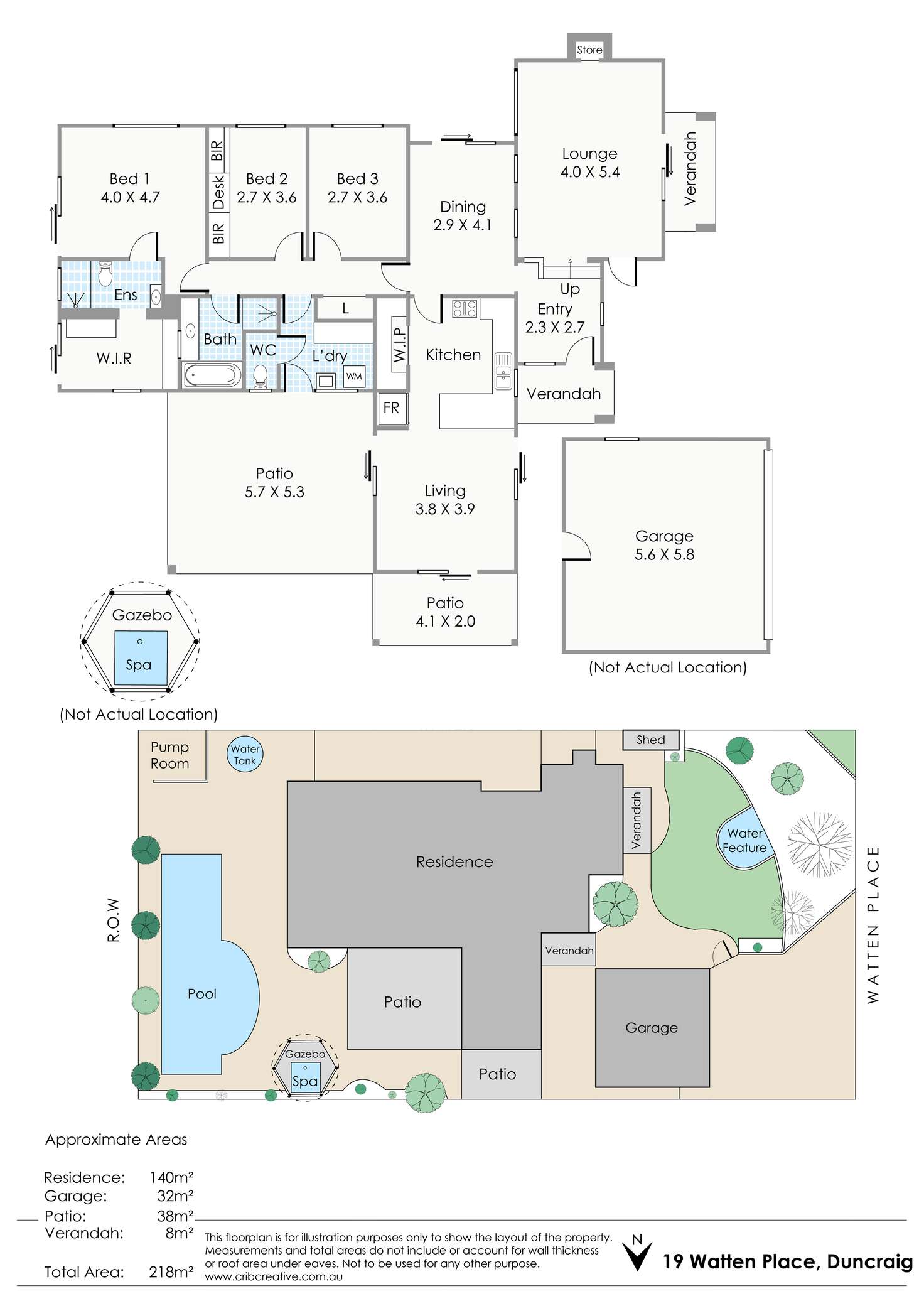 Floorplan of Homely house listing, 19 Watten Place, Duncraig WA 6023