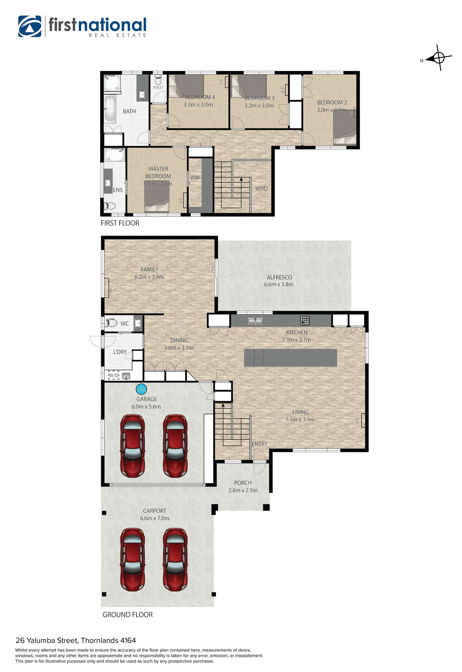 Floorplan of Homely house listing, 26 Yalumba Street, Thornlands QLD 4164