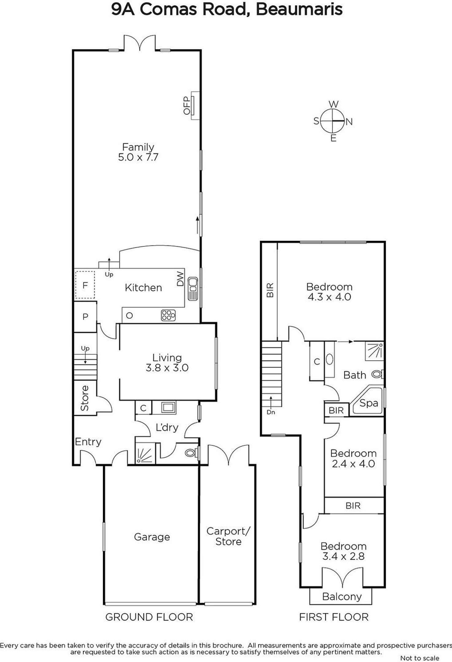 Floorplan of Homely house listing, 9a Comas Road, Beaumaris VIC 3193