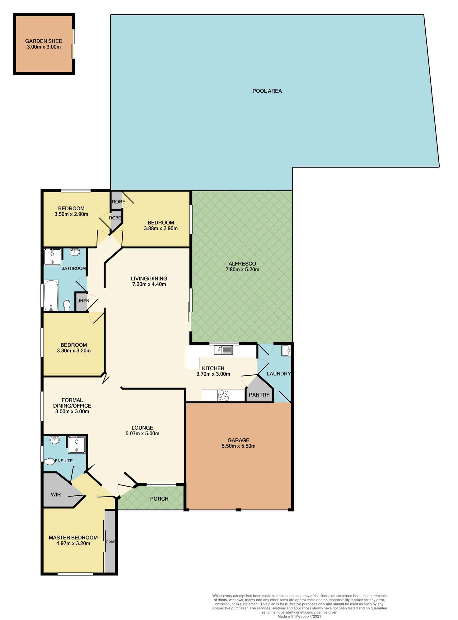Floorplan of Homely house listing, 6 Appletree Avenue, Aberglasslyn NSW 2320