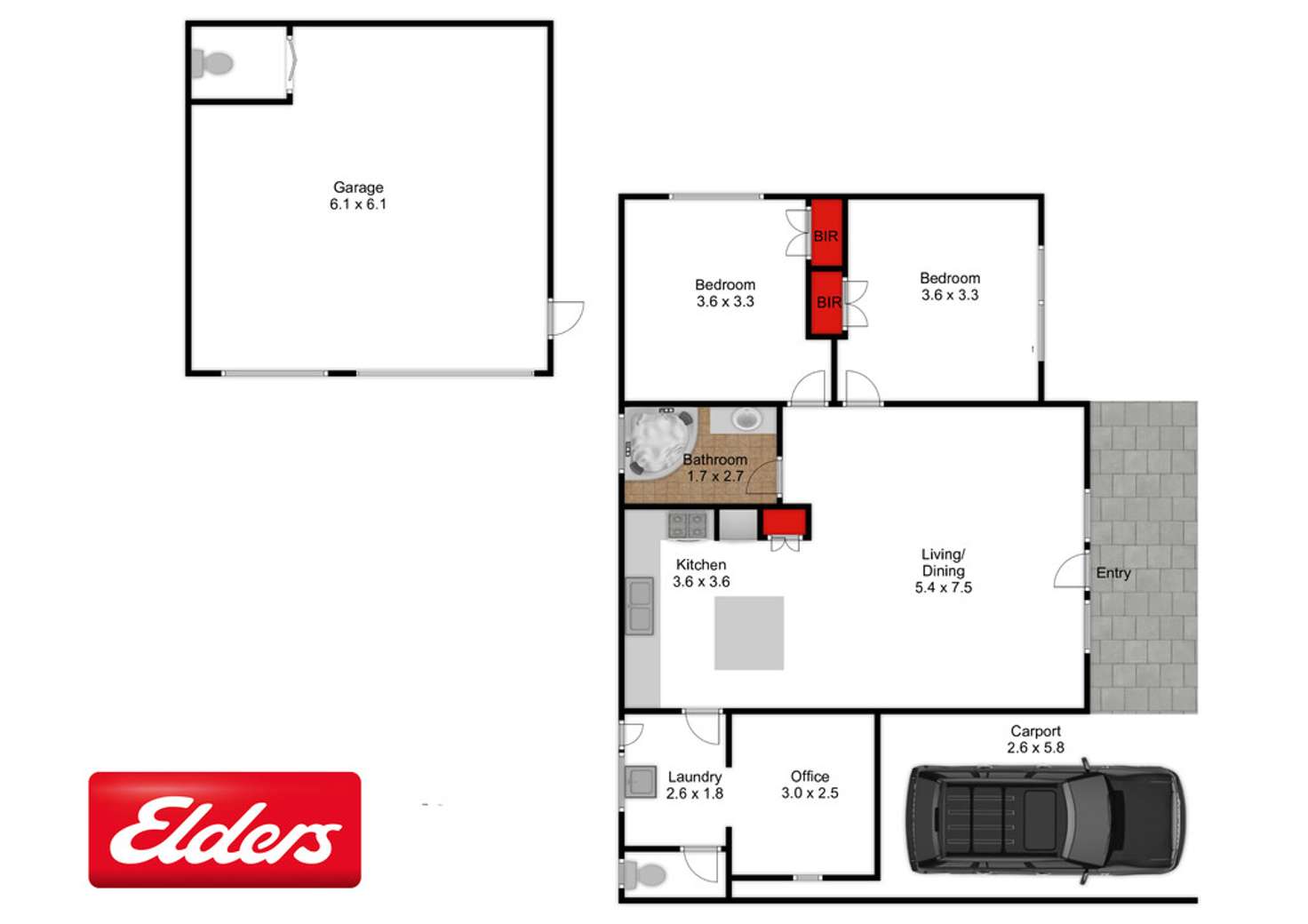 Floorplan of Homely house listing, 10 Golf Links Road, Lakes Entrance VIC 3909
