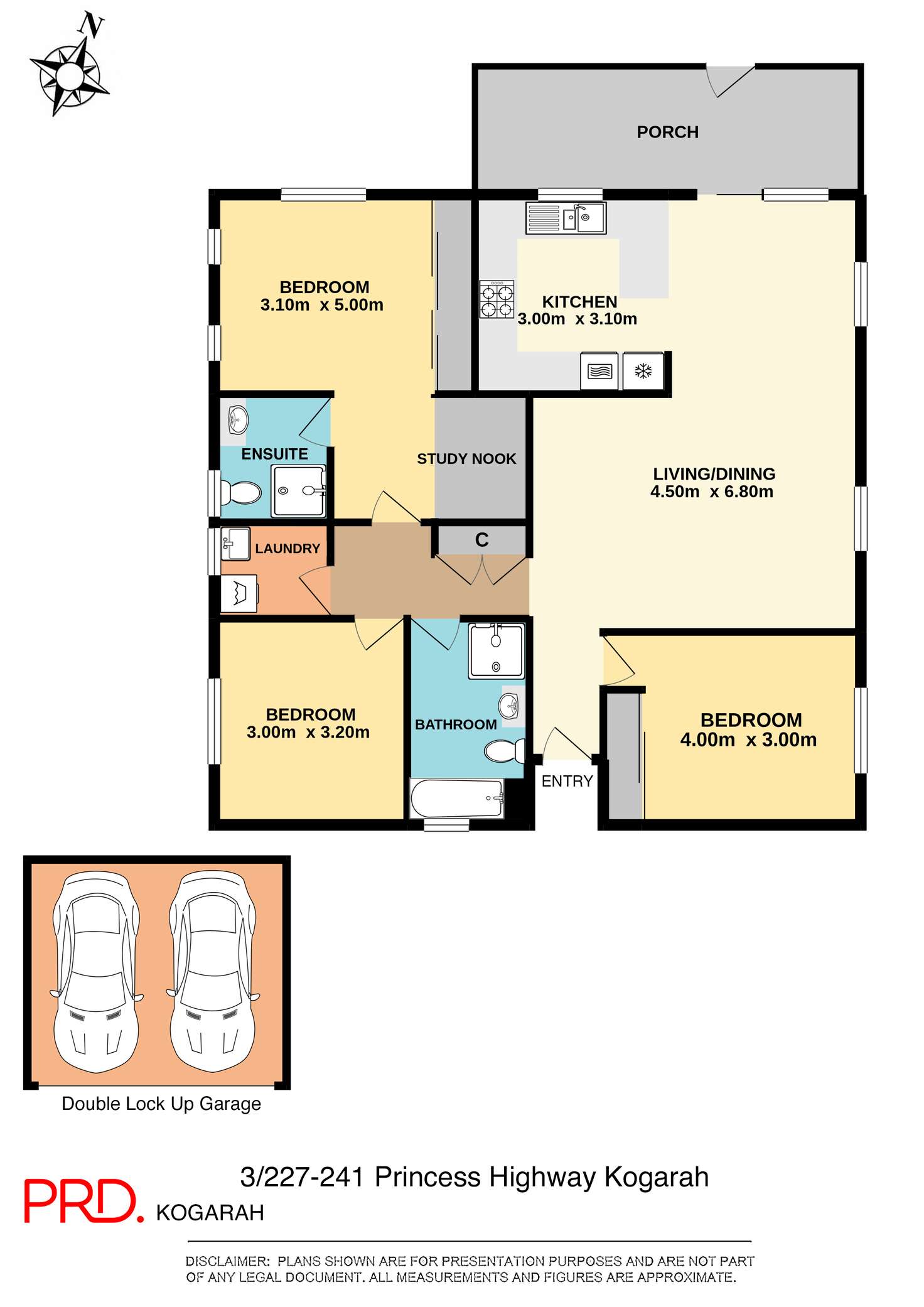 Floorplan of Homely unit listing, 3/227-241 Princes Highway, Kogarah NSW 2217