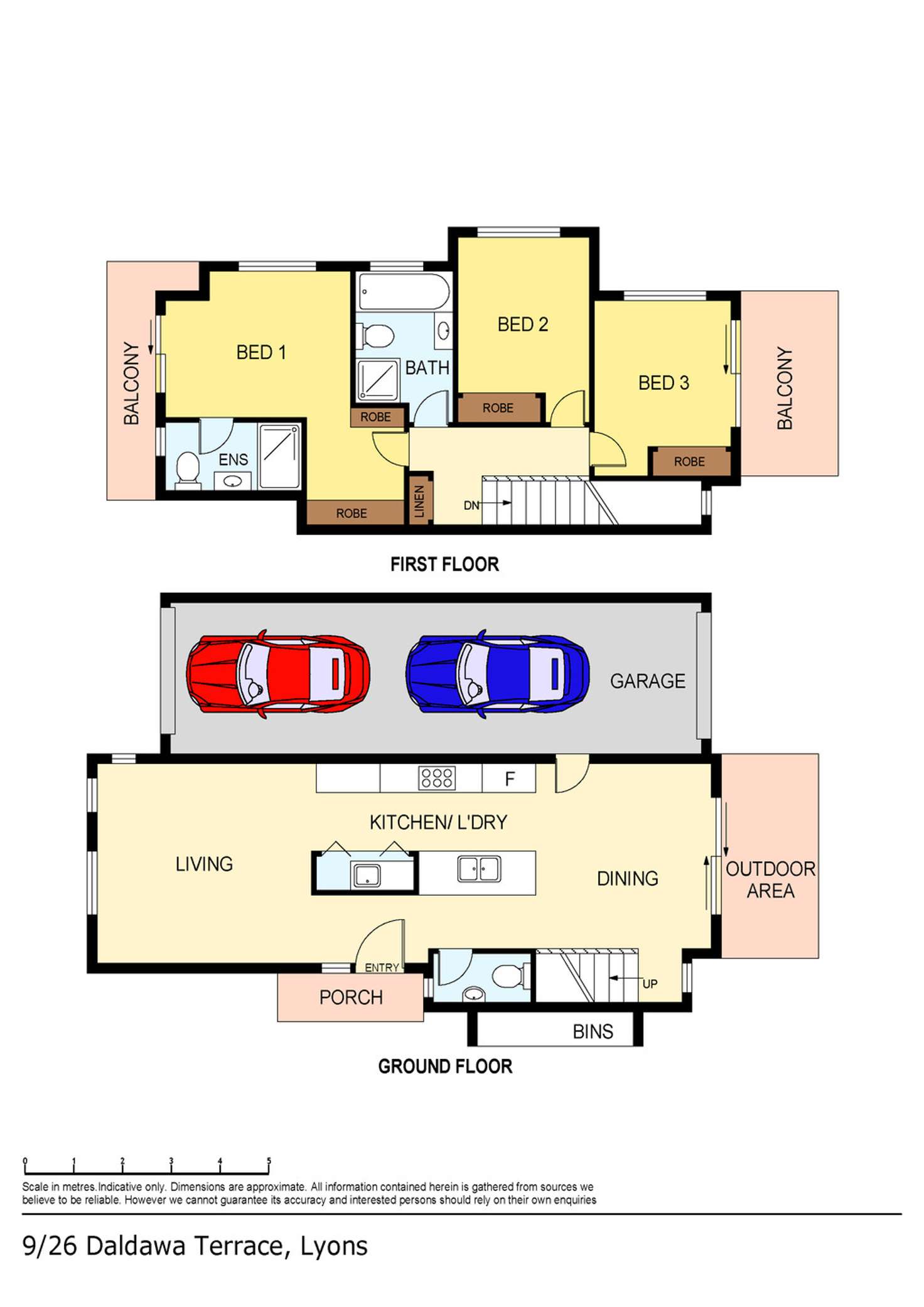 Floorplan of Homely unit listing, 9/26 Daldawa Terrace, Lyons NT 810