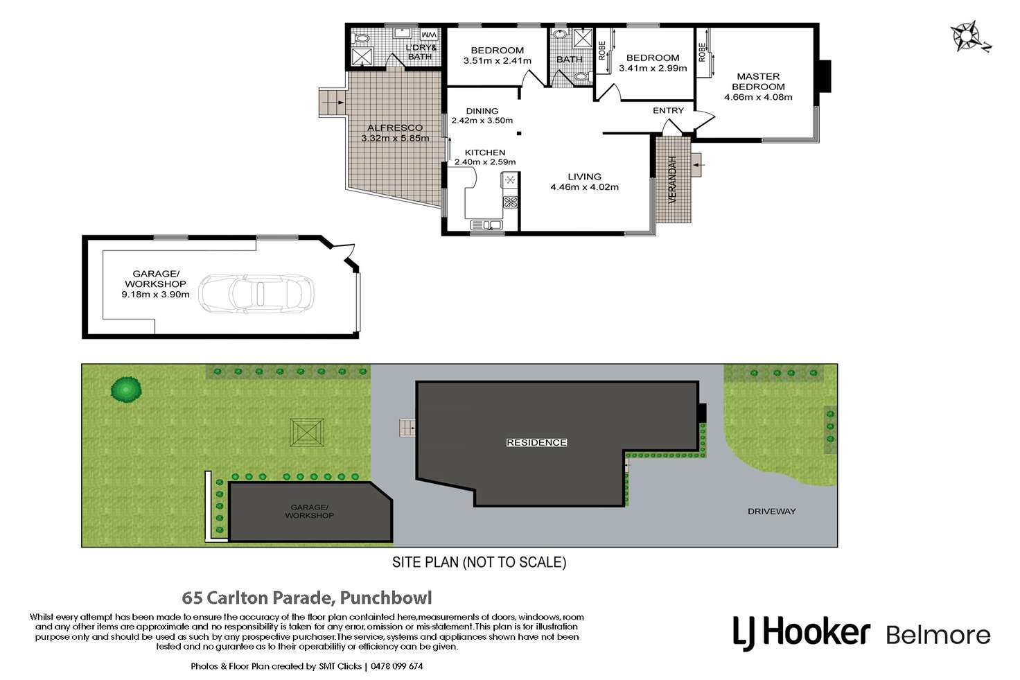 Floorplan of Homely house listing, 65 Carlton Parade, Punchbowl NSW 2196