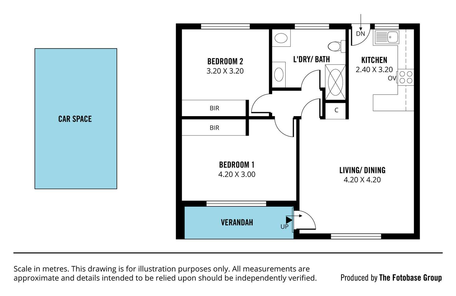 Floorplan of Homely house listing, 1/68 Sheriffs Road, Morphett Vale SA 5162