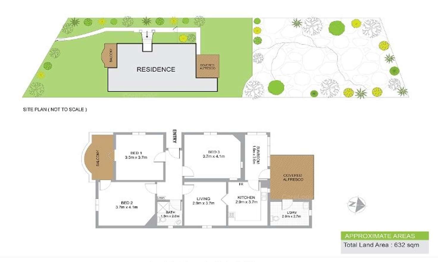 Floorplan of Homely house listing, 6 Denman Street, Hurstville NSW 2220