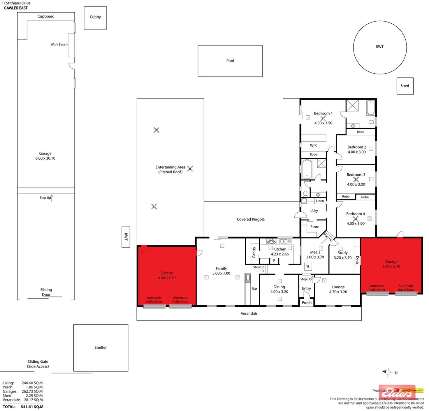 Floorplan of Homely house listing, 11 Stithians Drive, Gawler East SA 5118