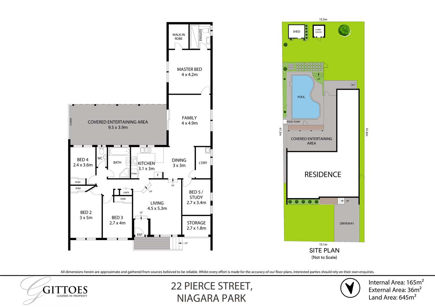 Floorplan of Homely house listing, 22 Pierce Street, Niagara Park NSW 2250