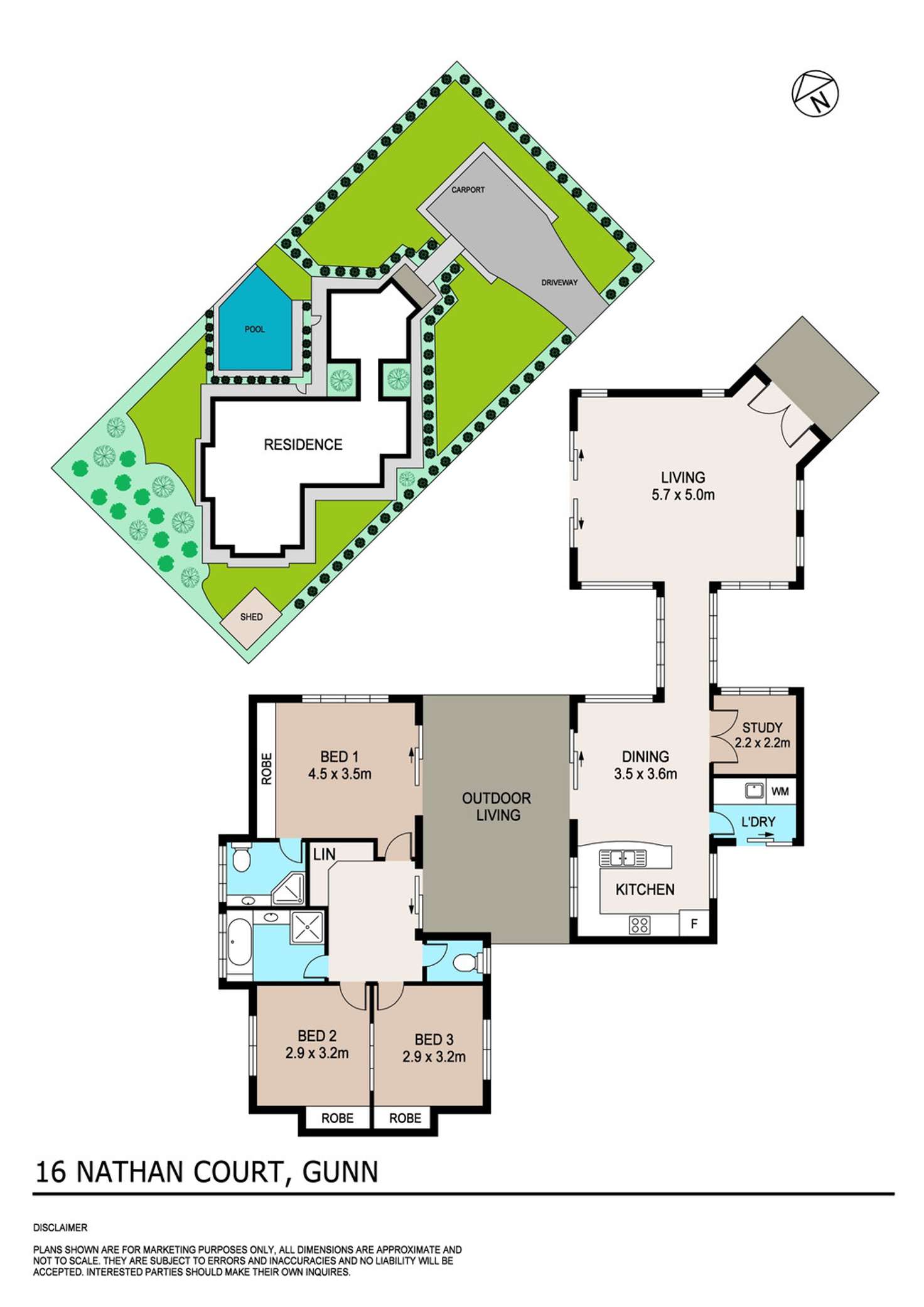 Floorplan of Homely house listing, 16 Nathan Court, Gunn NT 832