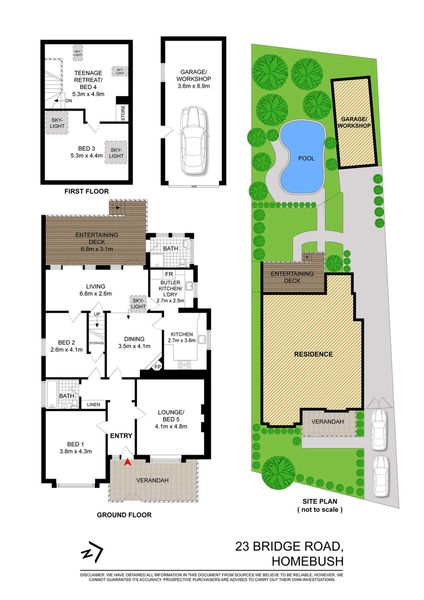 Floorplan of Homely house listing, 23 BRIDGE ROAD, Homebush NSW 2140