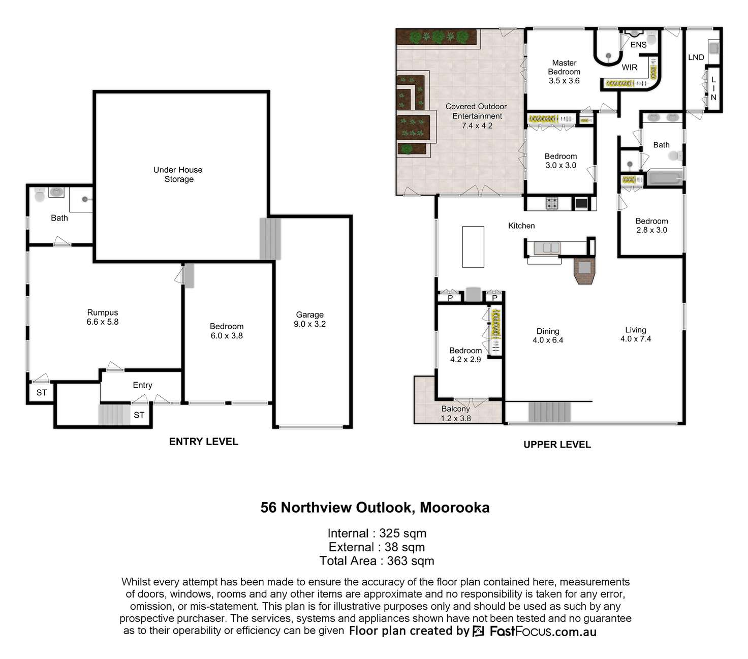 Floorplan of Homely house listing, 56 Northview Outlook, Moorooka QLD 4105