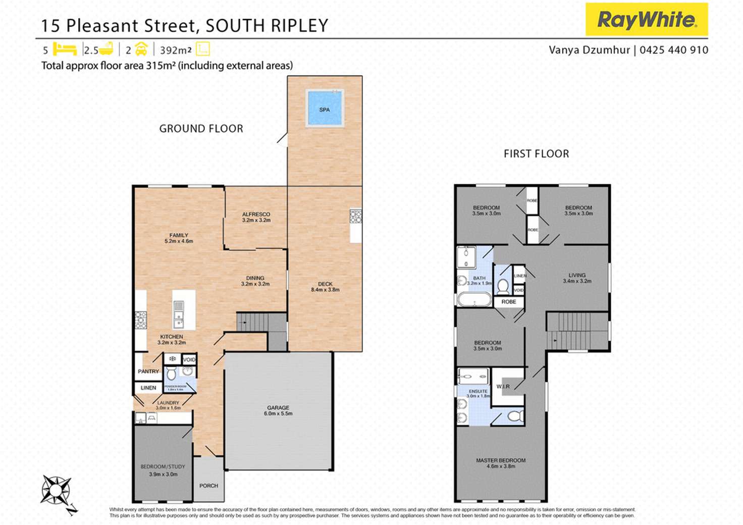Floorplan of Homely house listing, 15 Pleasant Street, South Ripley QLD 4306
