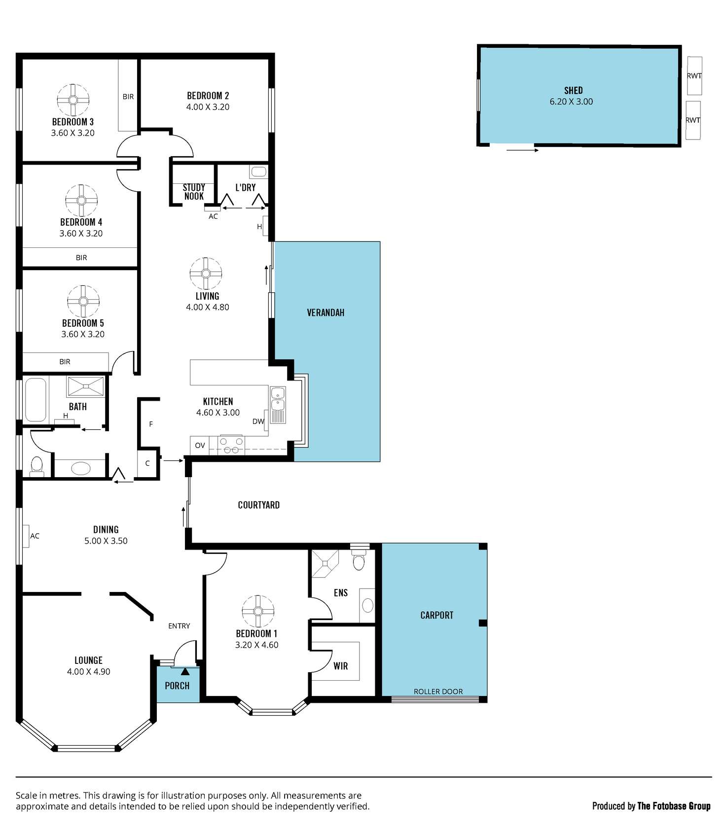 Floorplan of Homely house listing, 8 Bikila Court, Morphett Vale SA 5162