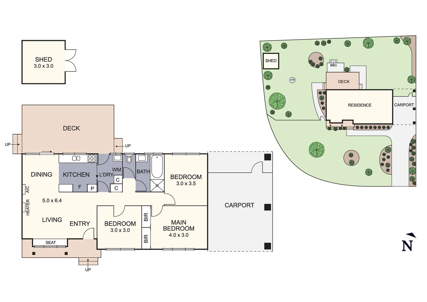 Floorplan of Homely house listing, 34 Parkstone Drive, Bayswater North VIC 3153