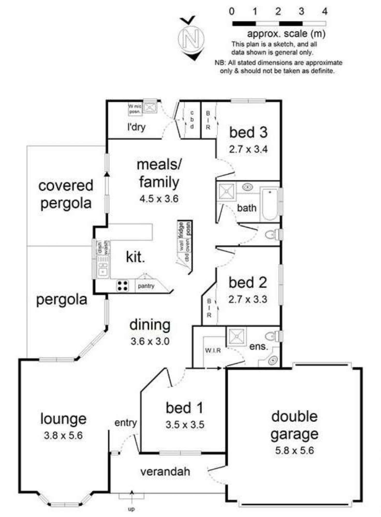 Floorplan of Homely house listing, 23 Manifold Court, Croydon South VIC 3136