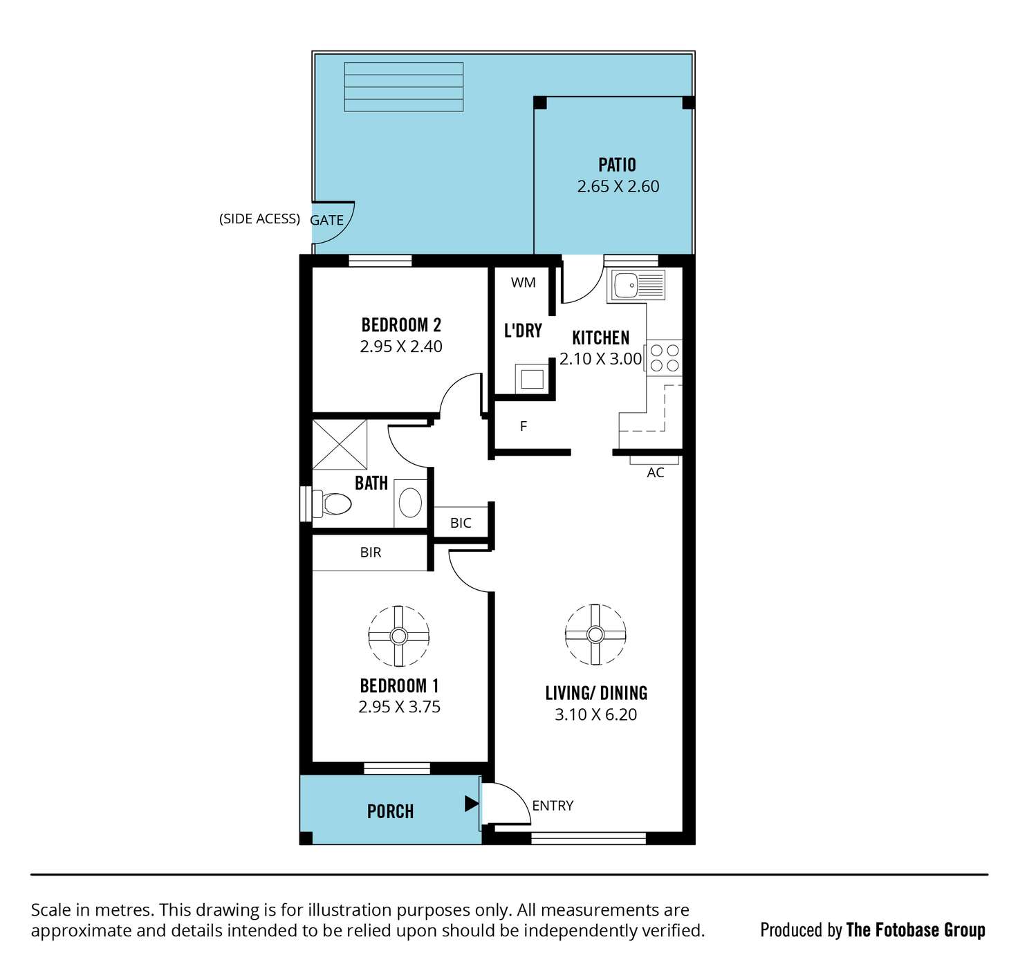 Floorplan of Homely unit listing, 4/19 Hillier Road, Morphett Vale SA 5162