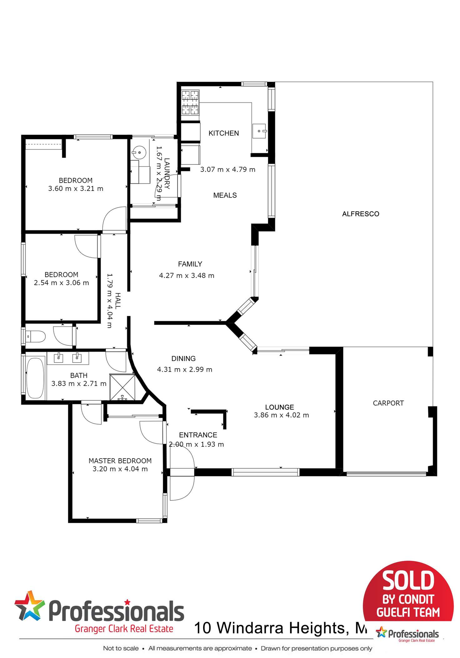 Floorplan of Homely house listing, 10 Windarra Heights, Marangaroo WA 6064