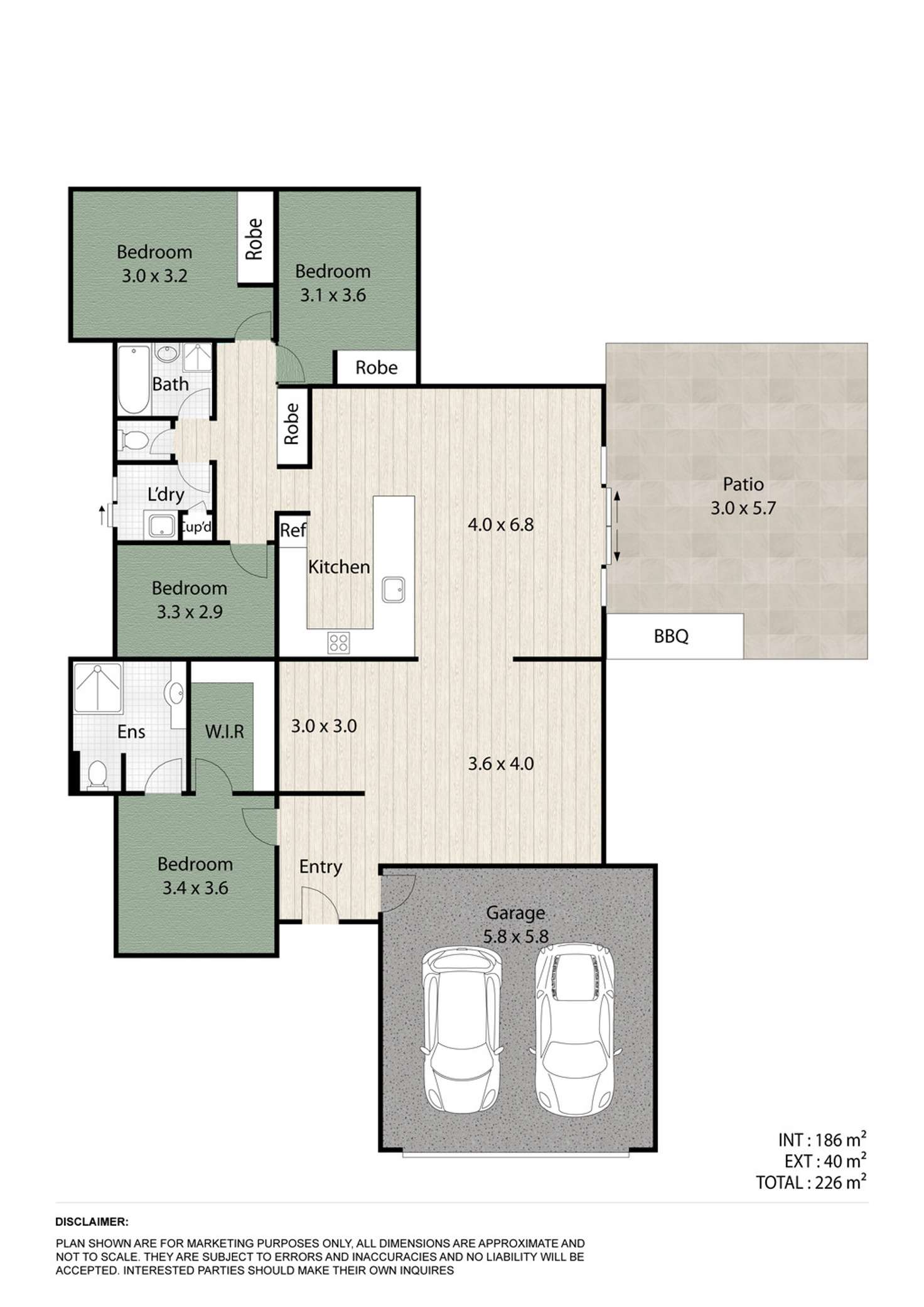 Floorplan of Homely house listing, 6 Seabiscuit Crescent, Kallangur QLD 4503
