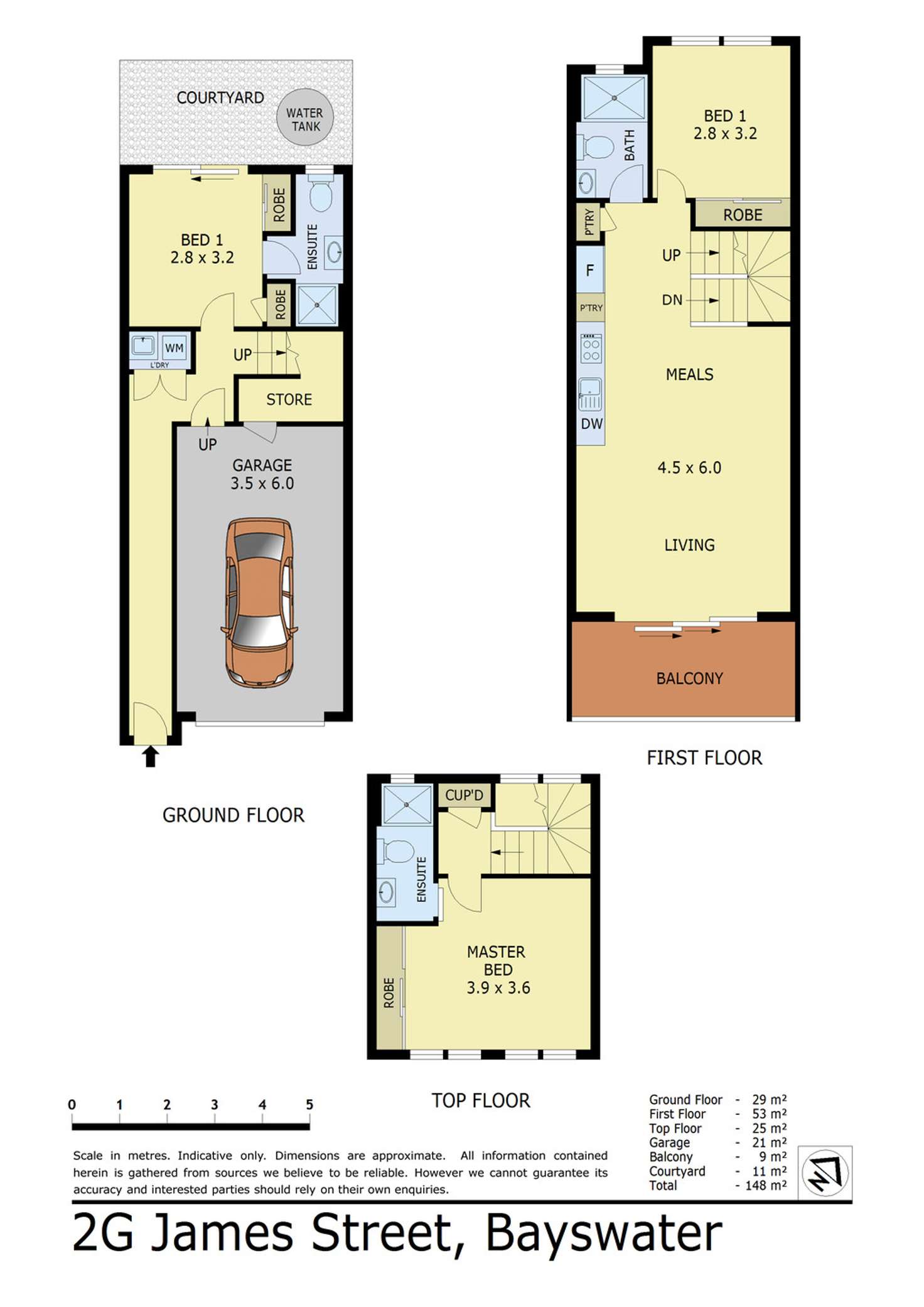 Floorplan of Homely house listing, 2G James Street, Bayswater VIC 3153