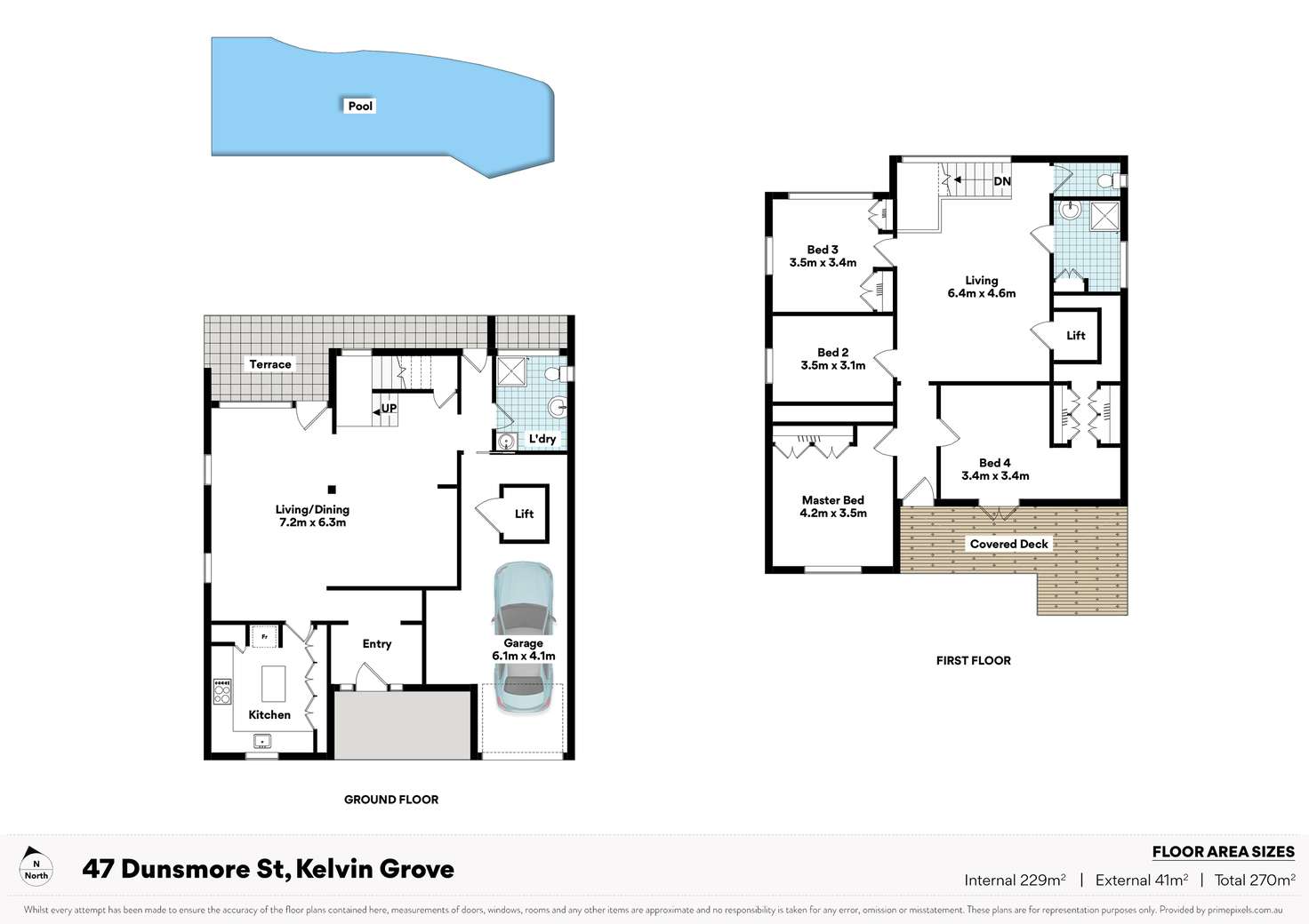 Floorplan of Homely house listing, 47 Dunsmore Street, Kelvin Grove QLD 4059