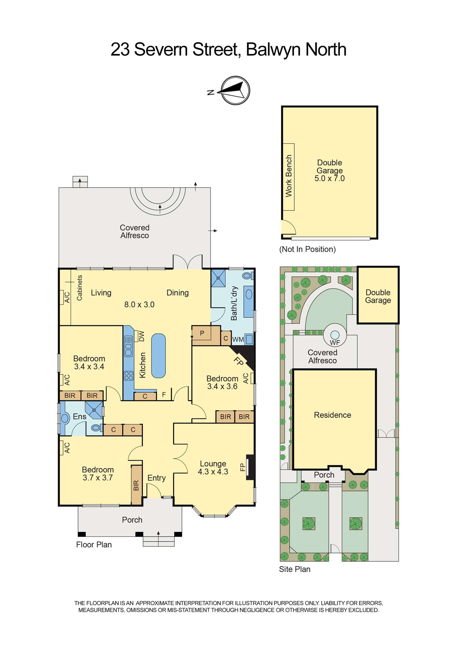 Floorplan of Homely house listing, 23 Severn Street, Balwyn North VIC 3104