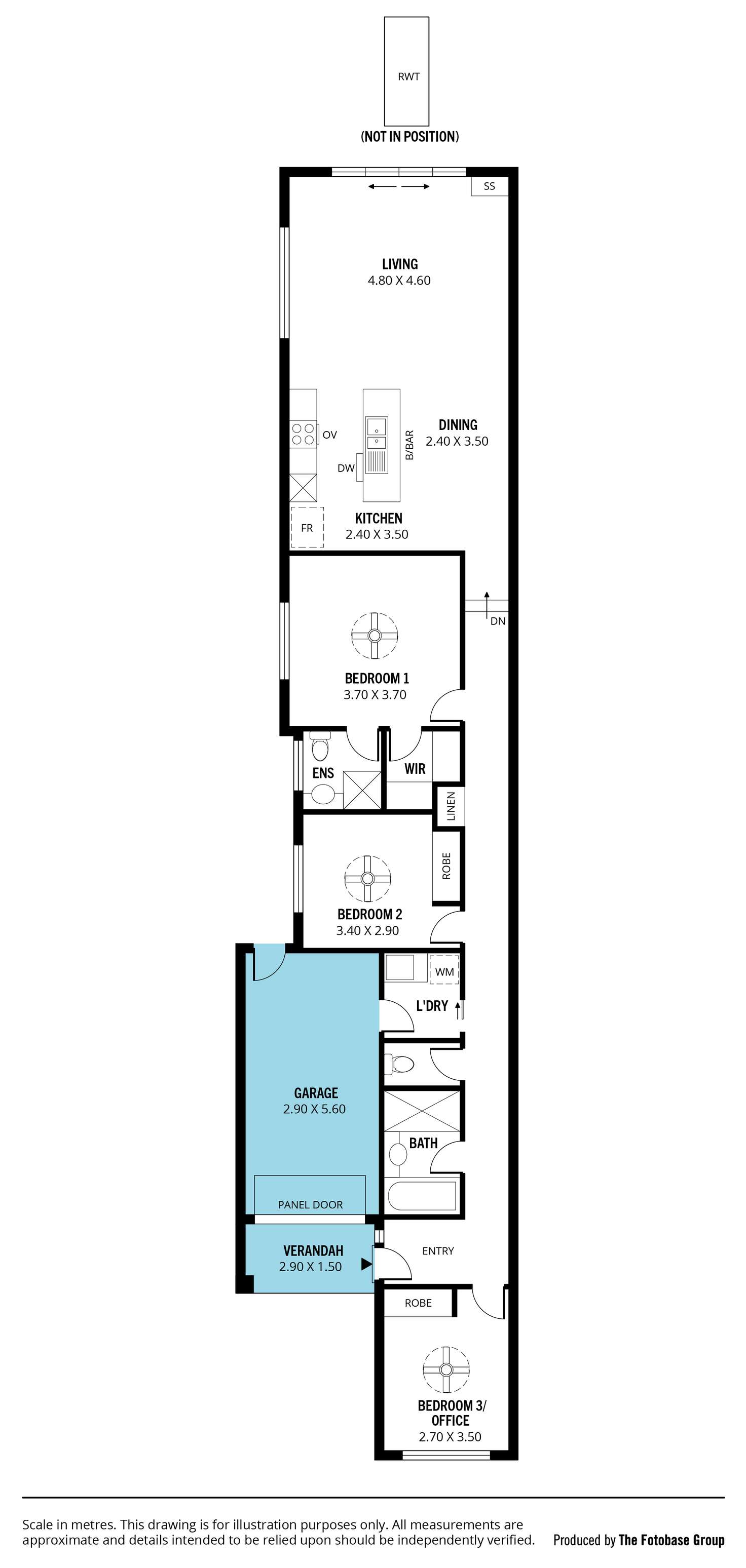 Floorplan of Homely house listing, 7 Tara Street, O'sullivan Beach SA 5166