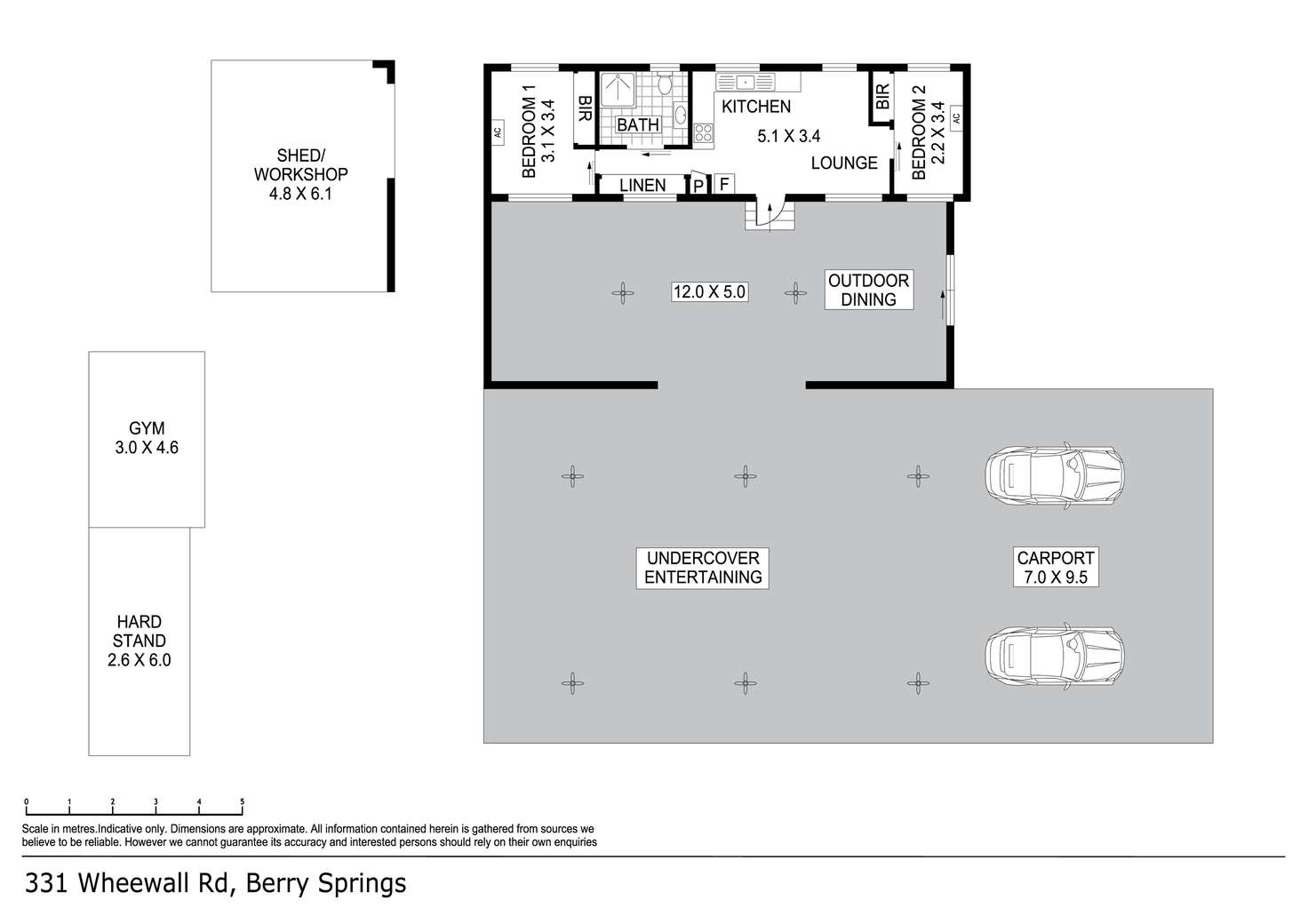 Floorplan of Homely house listing, 331 Wheewall Road, Berry Springs NT 838