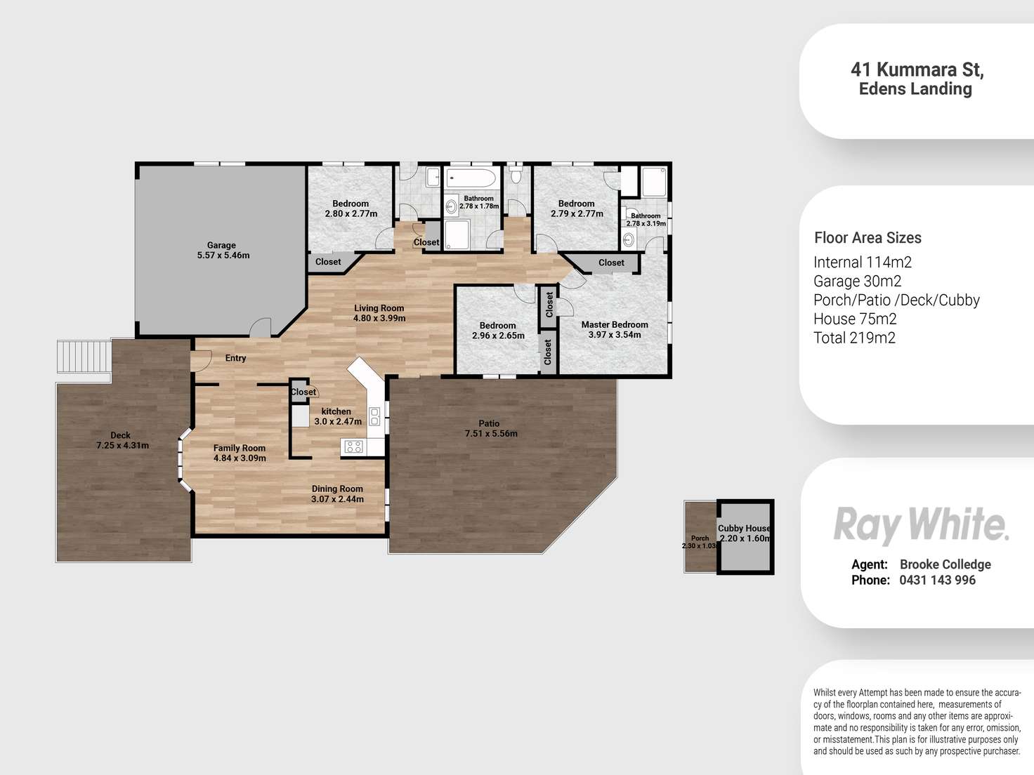 Floorplan of Homely house listing, 41 Kummara Road, Edens Landing QLD 4207