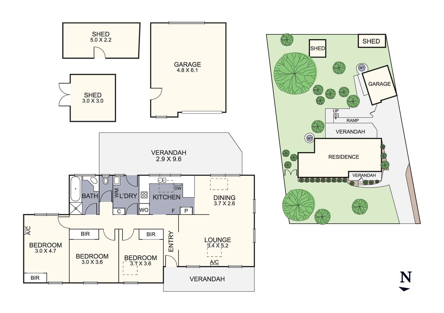 Floorplan of Homely house listing, 4 Nyanda Court, Croydon VIC 3136