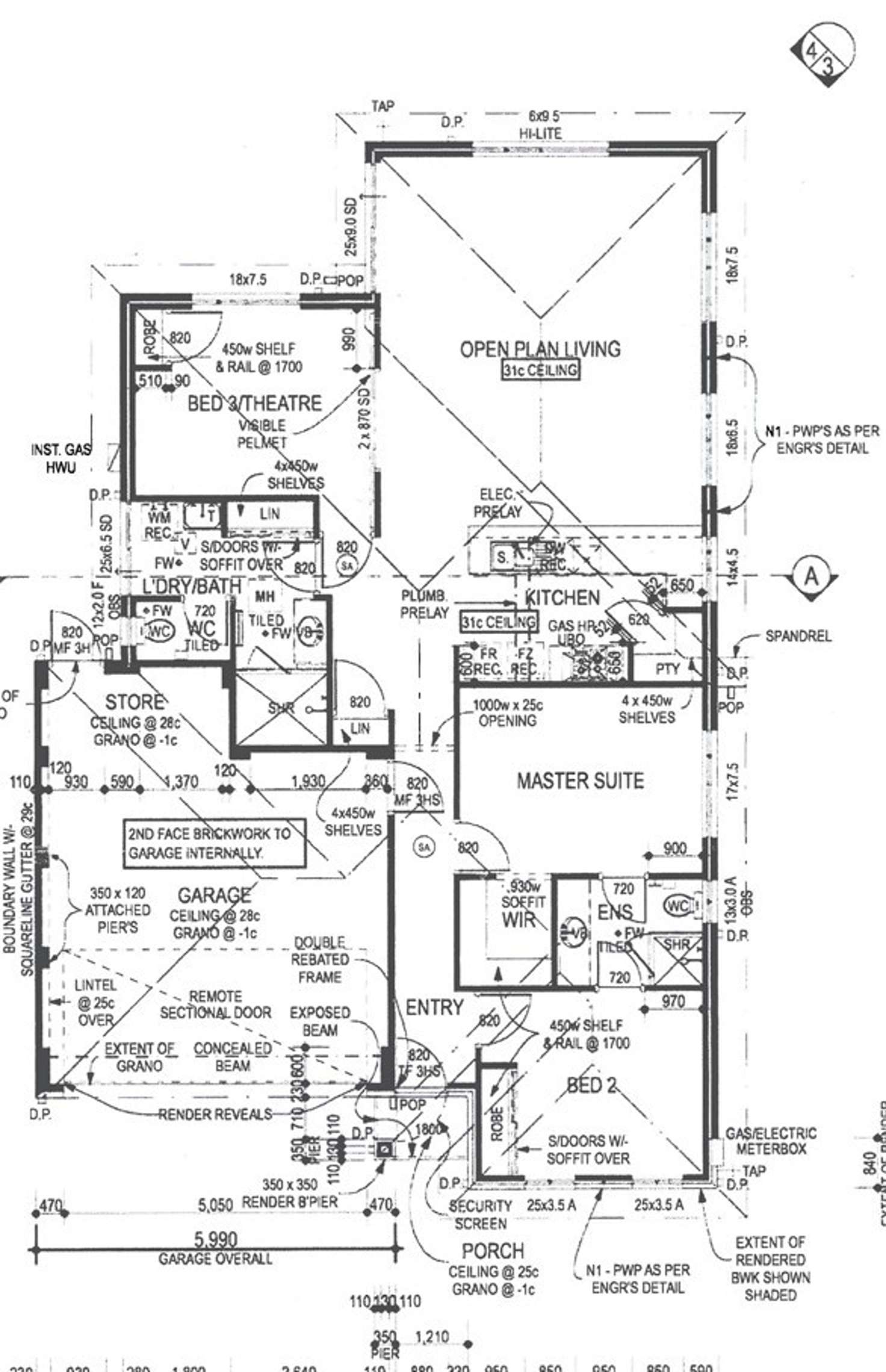 Floorplan of Homely house listing, 30B Ecclestone Street, Carey Park WA 6230