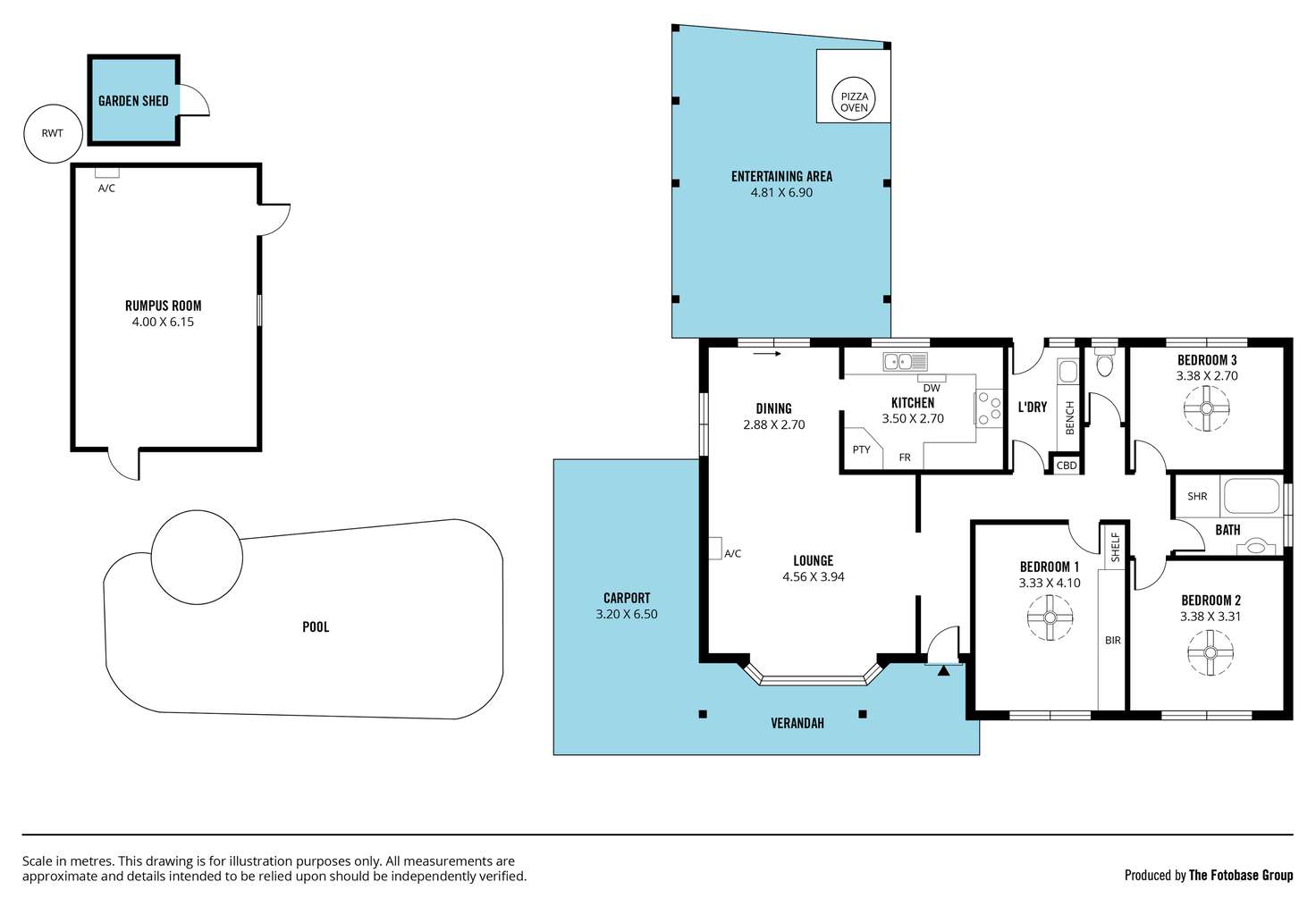 Floorplan of Homely house listing, 17 Lomond Crescent, Morphett Vale SA 5162