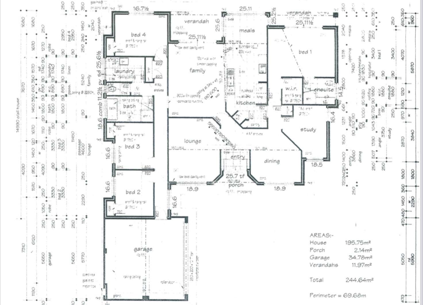 Floorplan of Homely house listing, 52 Waratah Boulevard, Canning Vale WA 6155