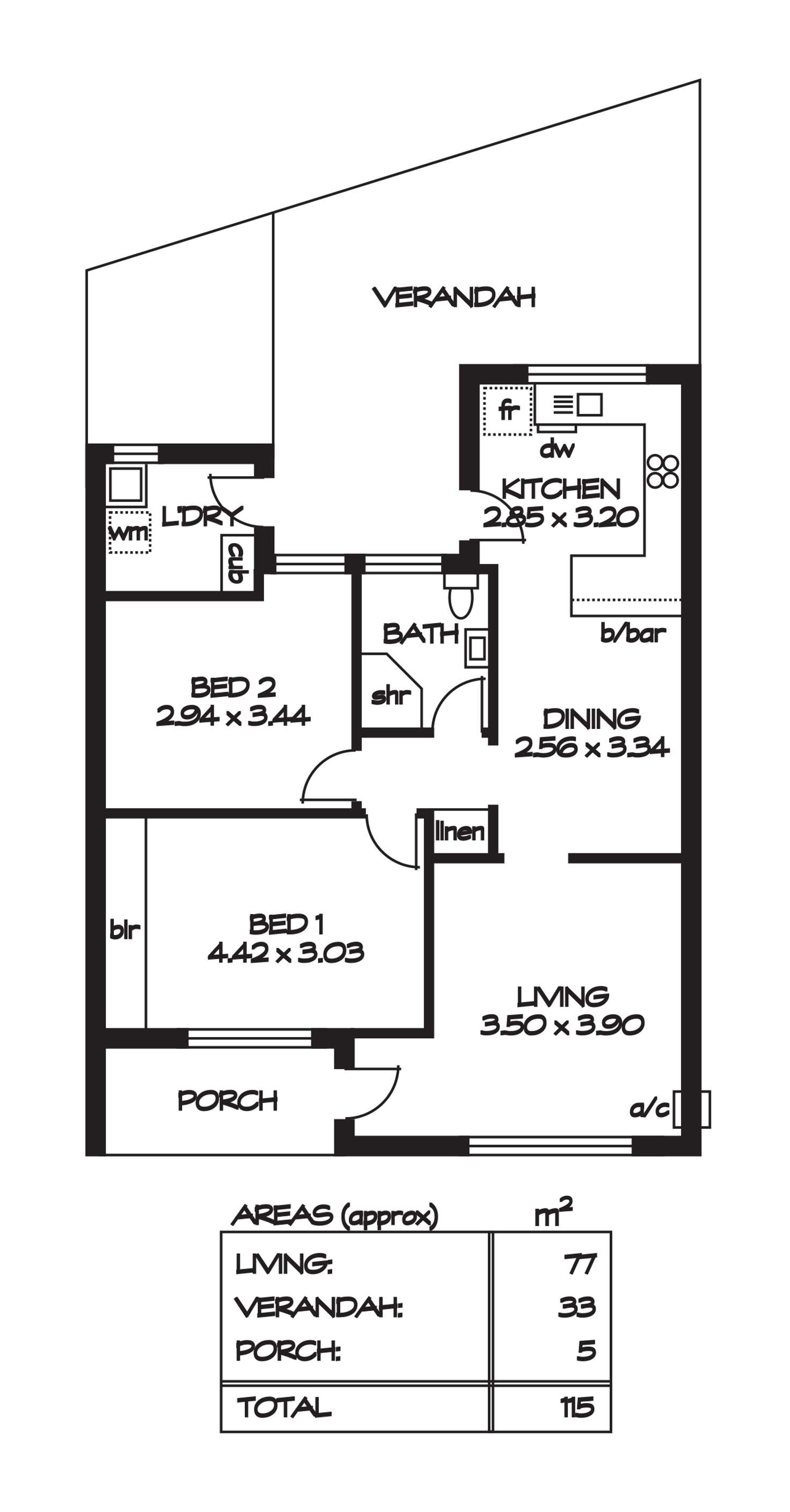 Floorplan of Homely house listing, 5/4 Windsor Grove, Windsor Gardens SA 5087