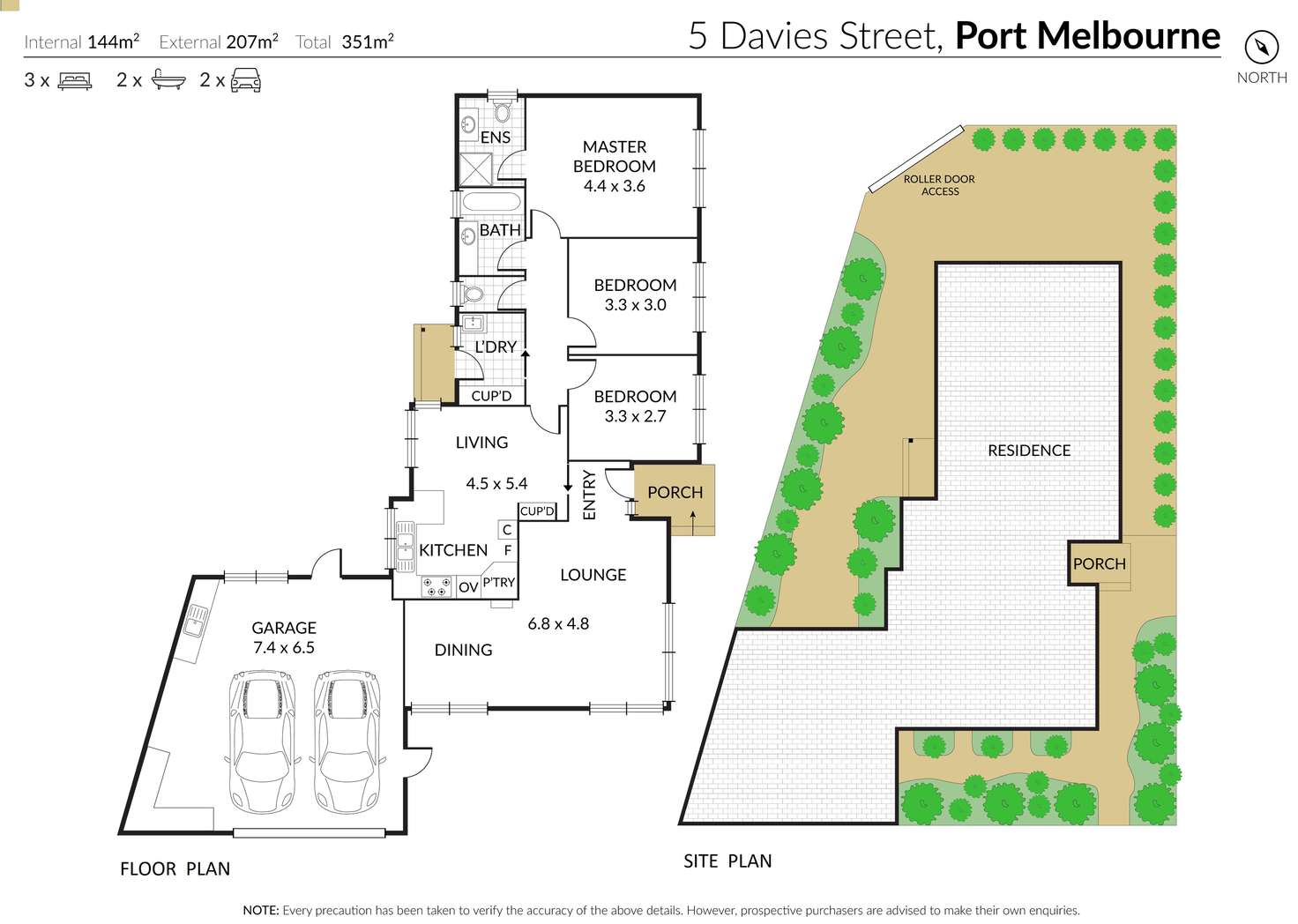 Floorplan of Homely house listing, 5 Davies Street, Port Melbourne VIC 3207