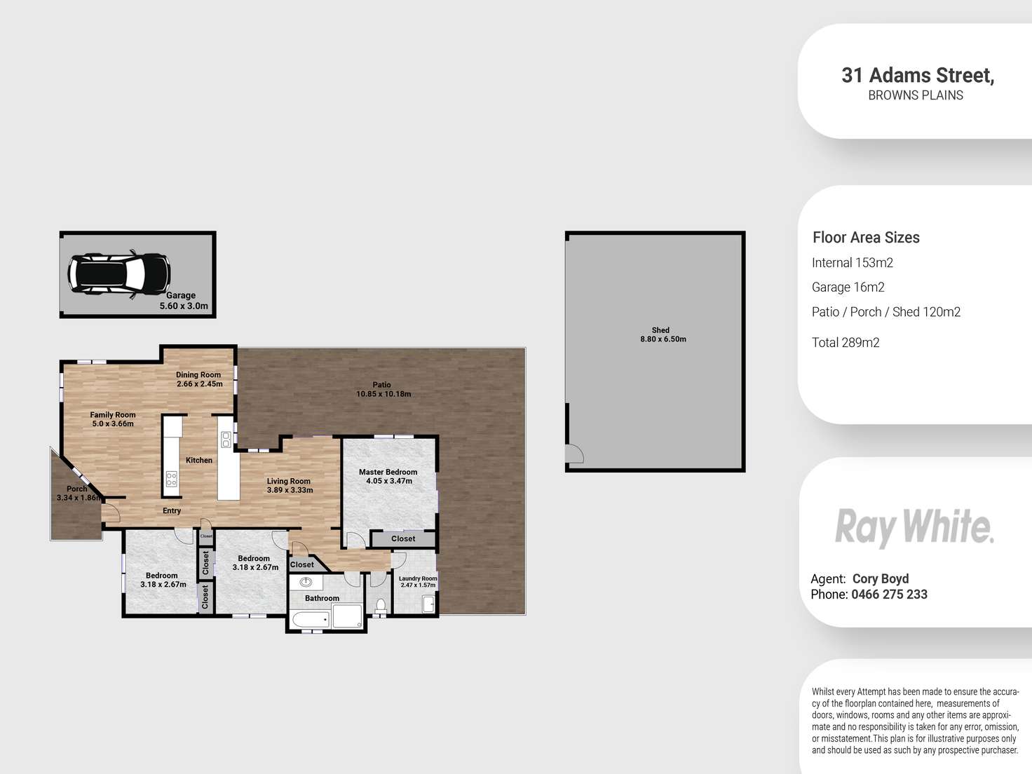 Floorplan of Homely house listing, 31 Adam Street, Browns Plains QLD 4118