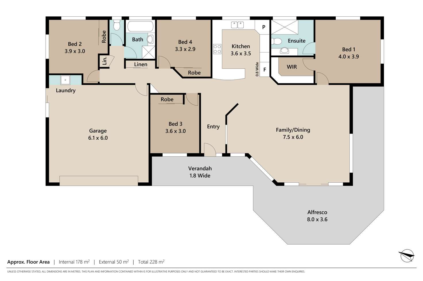Floorplan of Homely house listing, 2 Barcoo Place, Joyner QLD 4500