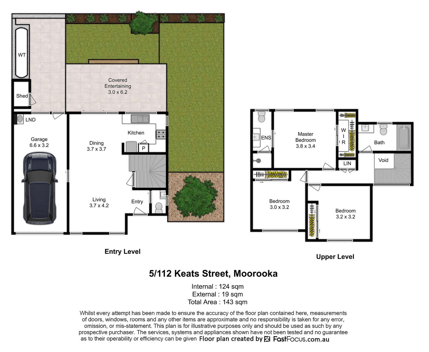 Floorplan of Homely townhouse listing, 5/112 Keats Street, Moorooka QLD 4105