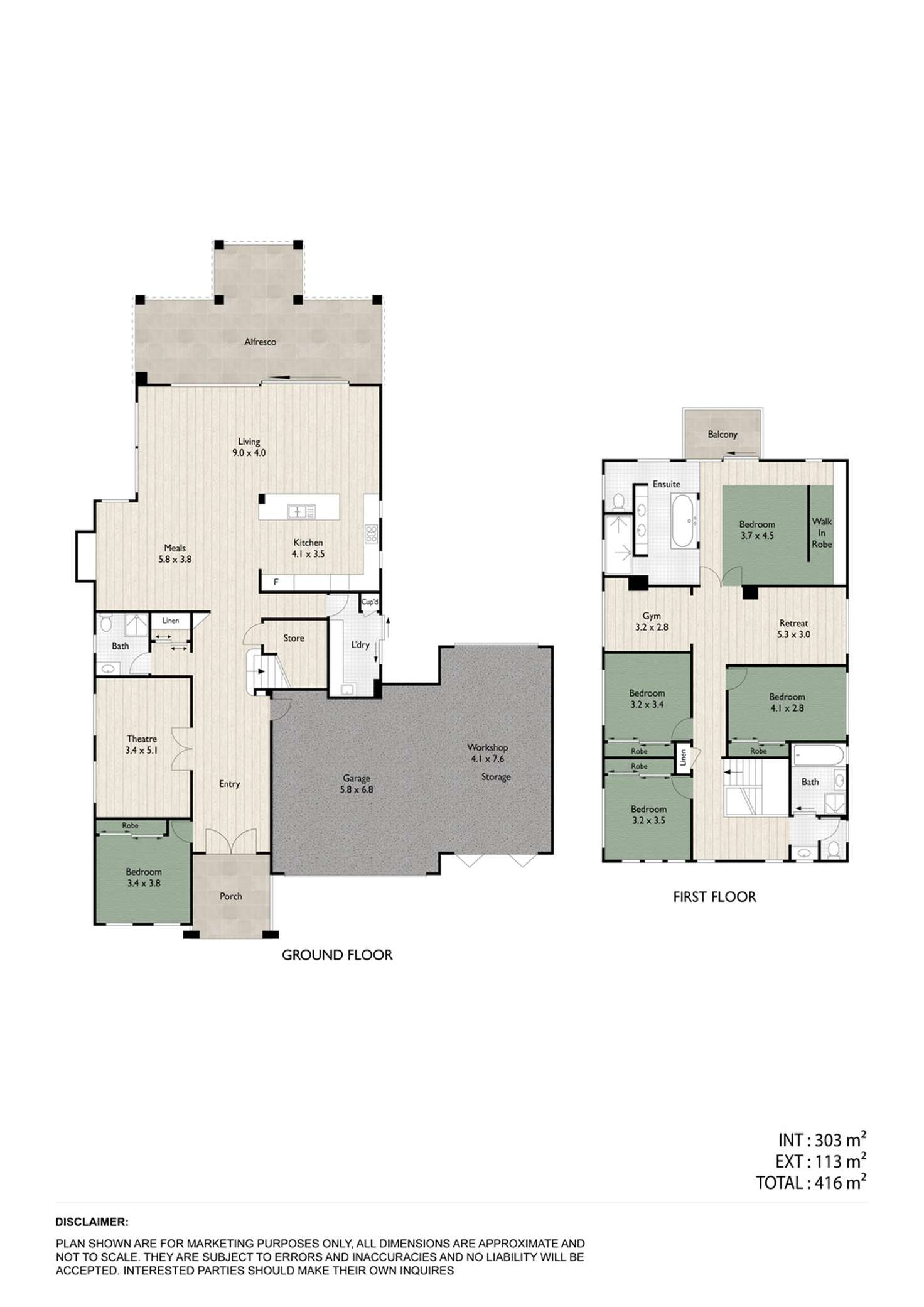 Floorplan of Homely house listing, 3 Nicklaus Parade, North Lakes QLD 4509