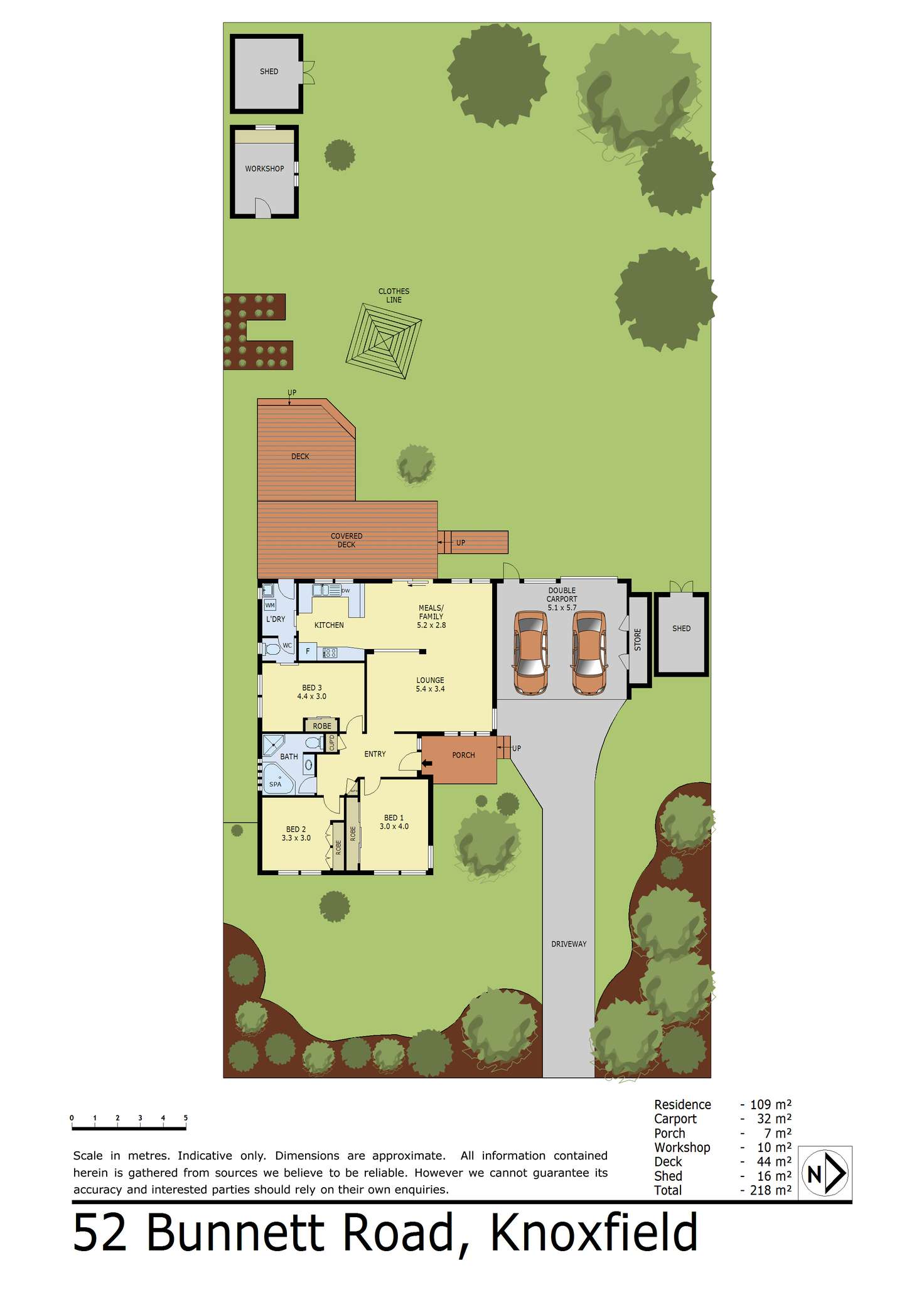 Floorplan of Homely house listing, 52 Bunnett Road, Knoxfield VIC 3180