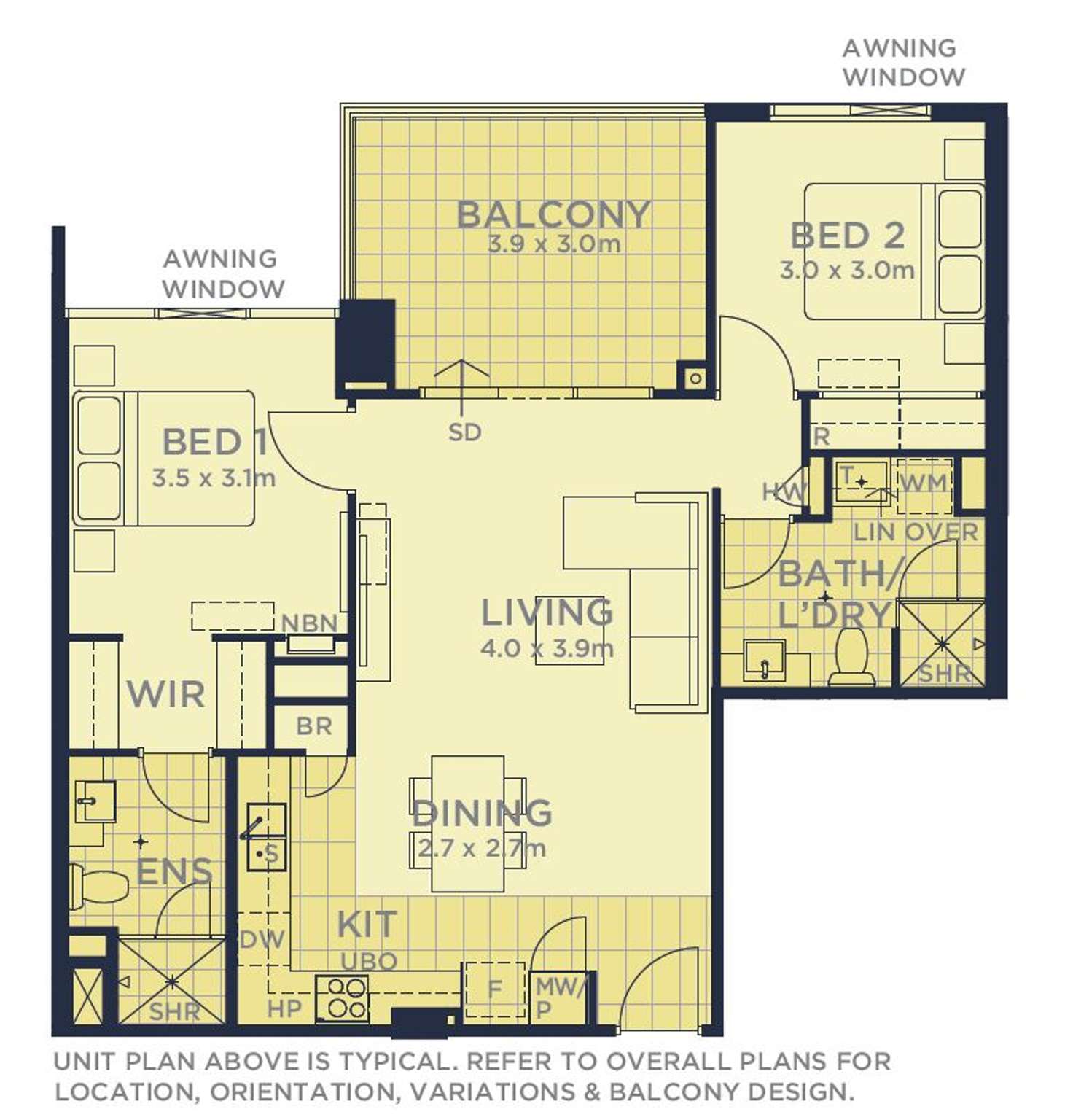 Floorplan of Homely apartment listing, 3206/63 Adelaide Terrace, East Perth WA 6004