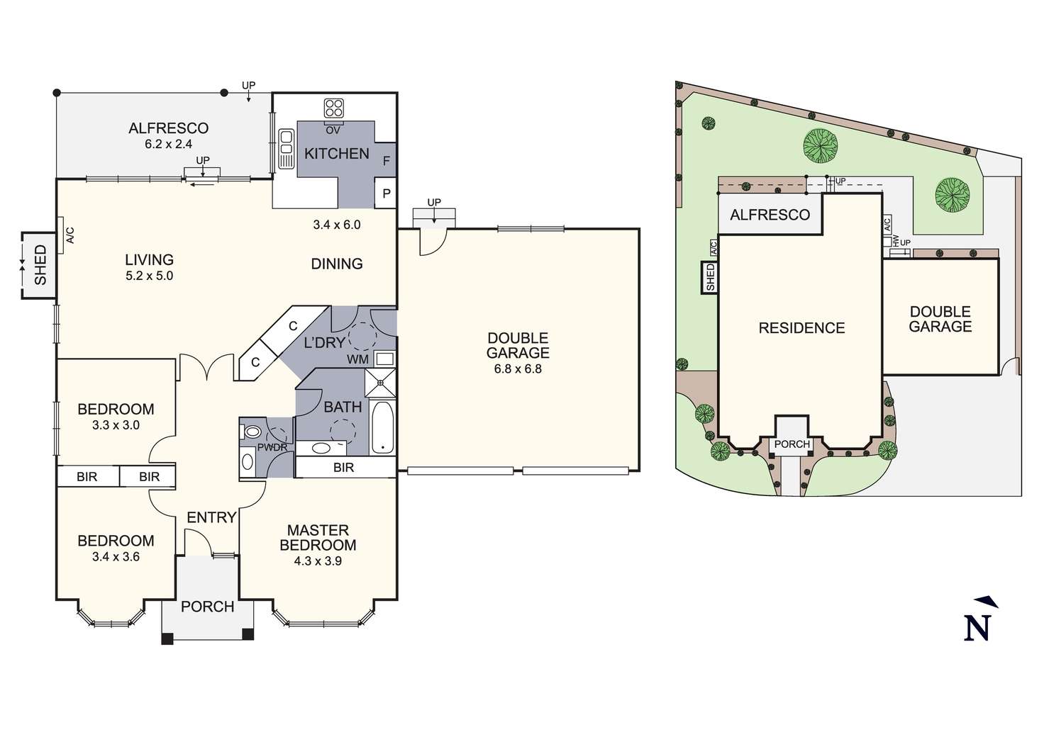 Floorplan of Homely unit listing, 4/27 Bonnie View Road, Croydon North VIC 3136