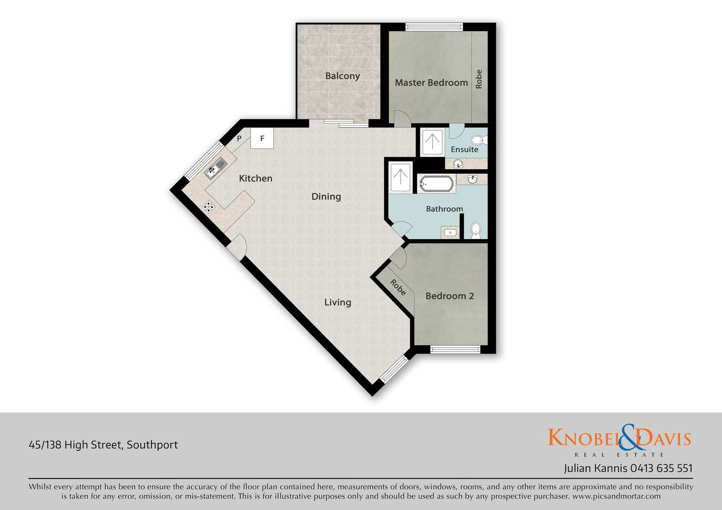 Floorplan of Homely apartment listing, 45/138 High Street, Southport QLD 4215