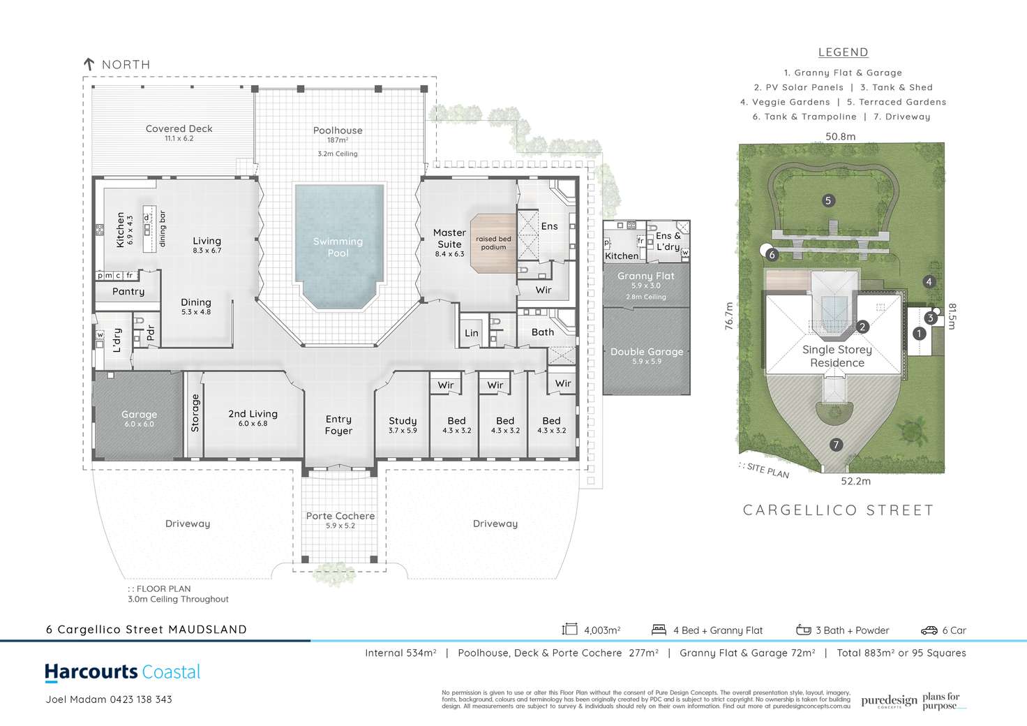 Floorplan of Homely house listing, 6 Cargellico Street, Maudsland QLD 4210